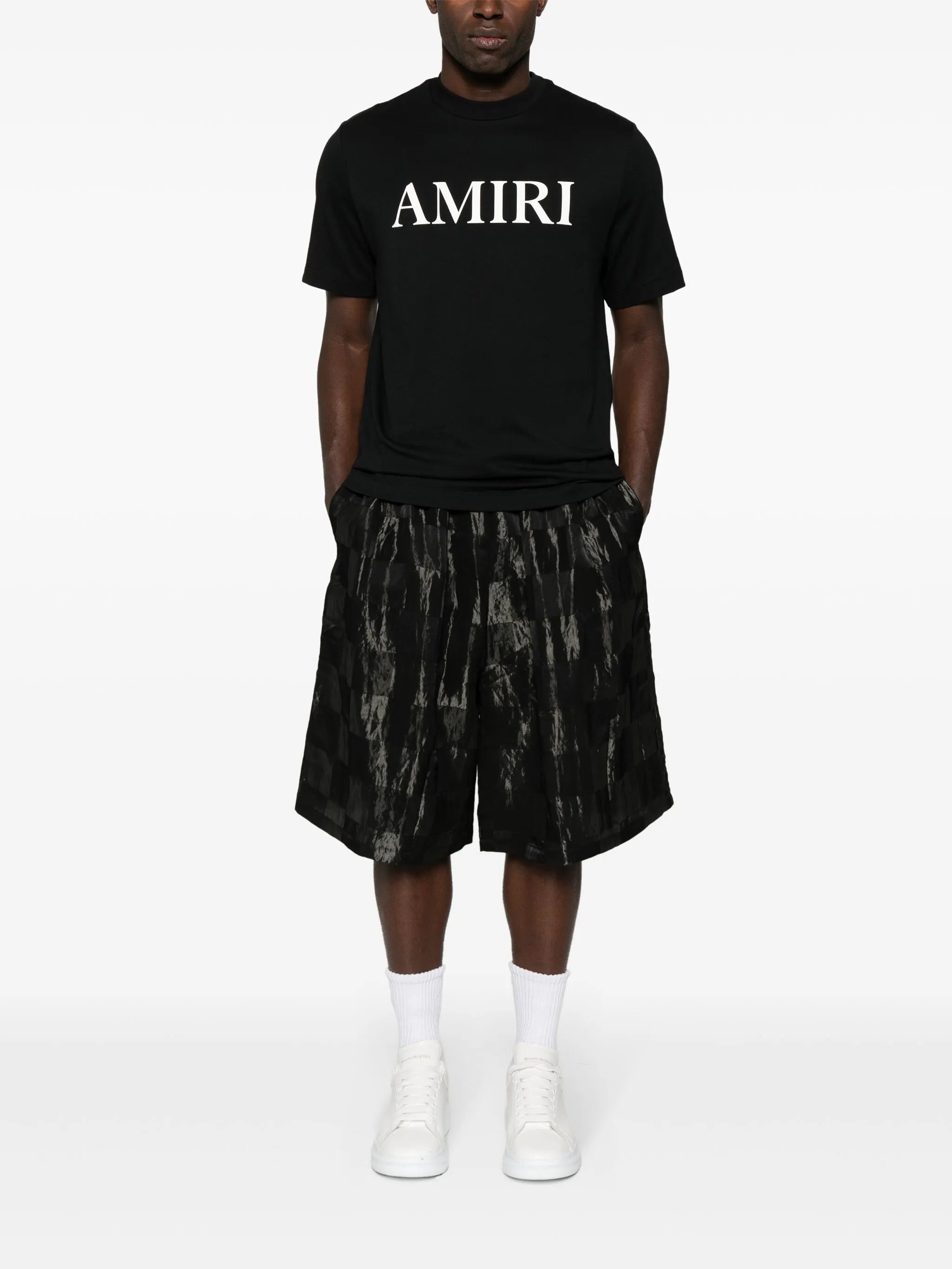 rubberised-logo T-shirt