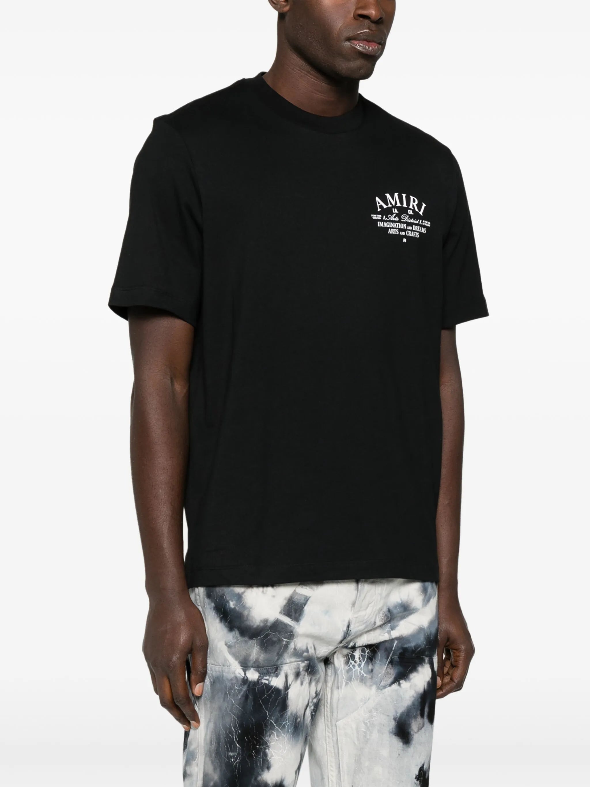 Arts District logo-print cotton T-shirt
