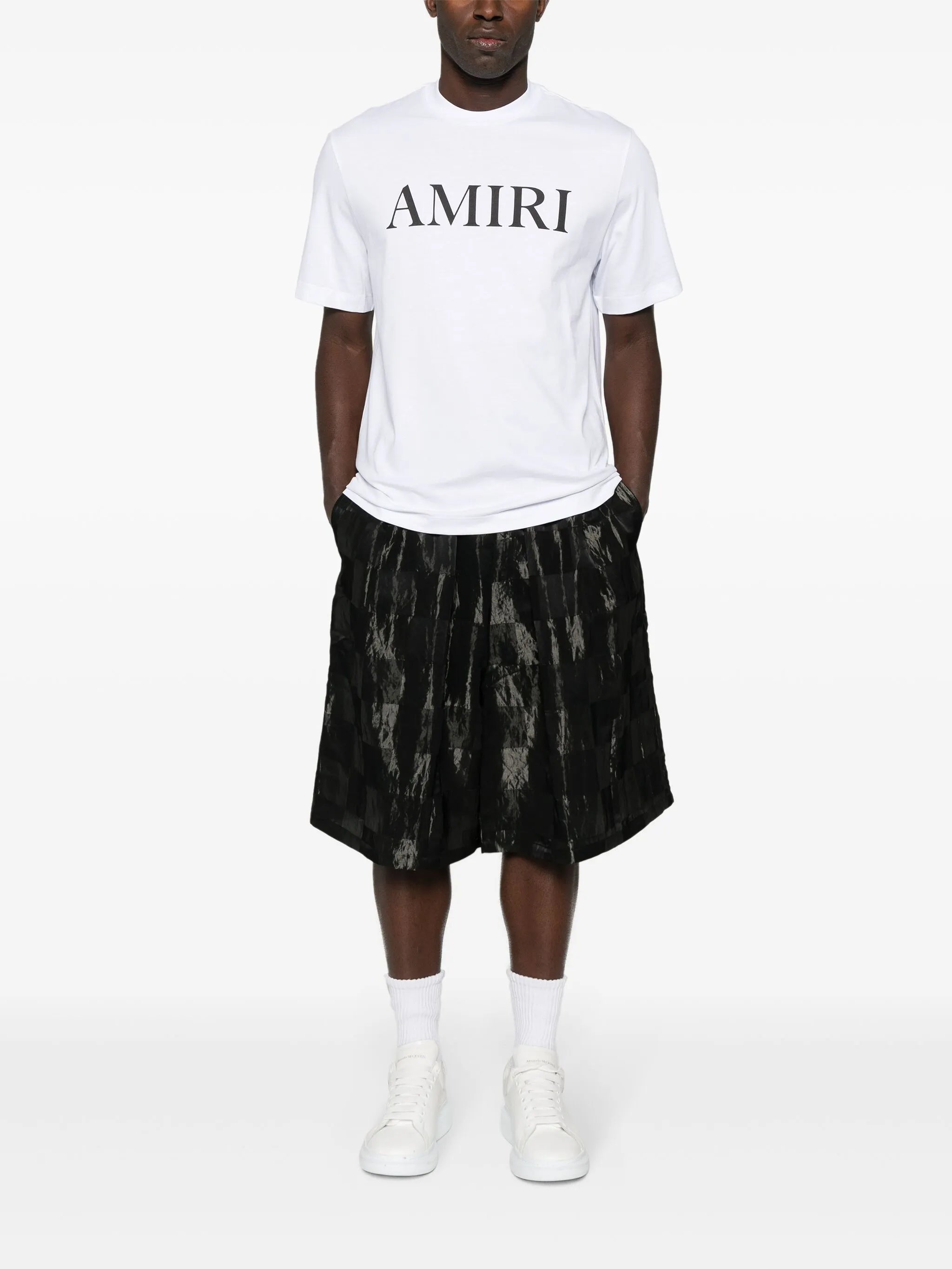 logo-print T-shirt