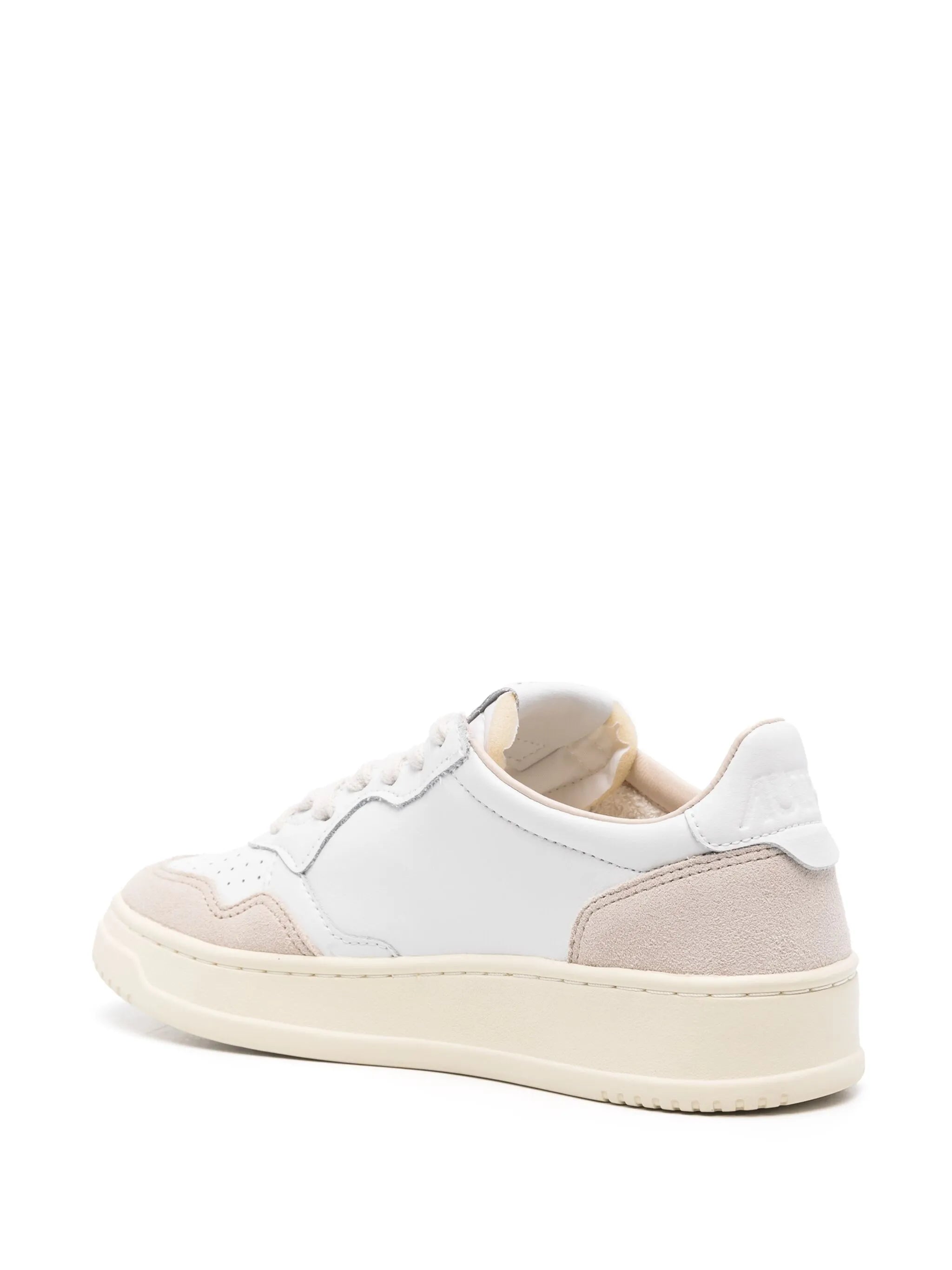 Medalist suede-panel sneakers