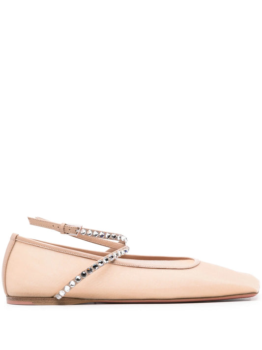 Ane mesh ballerina shoes