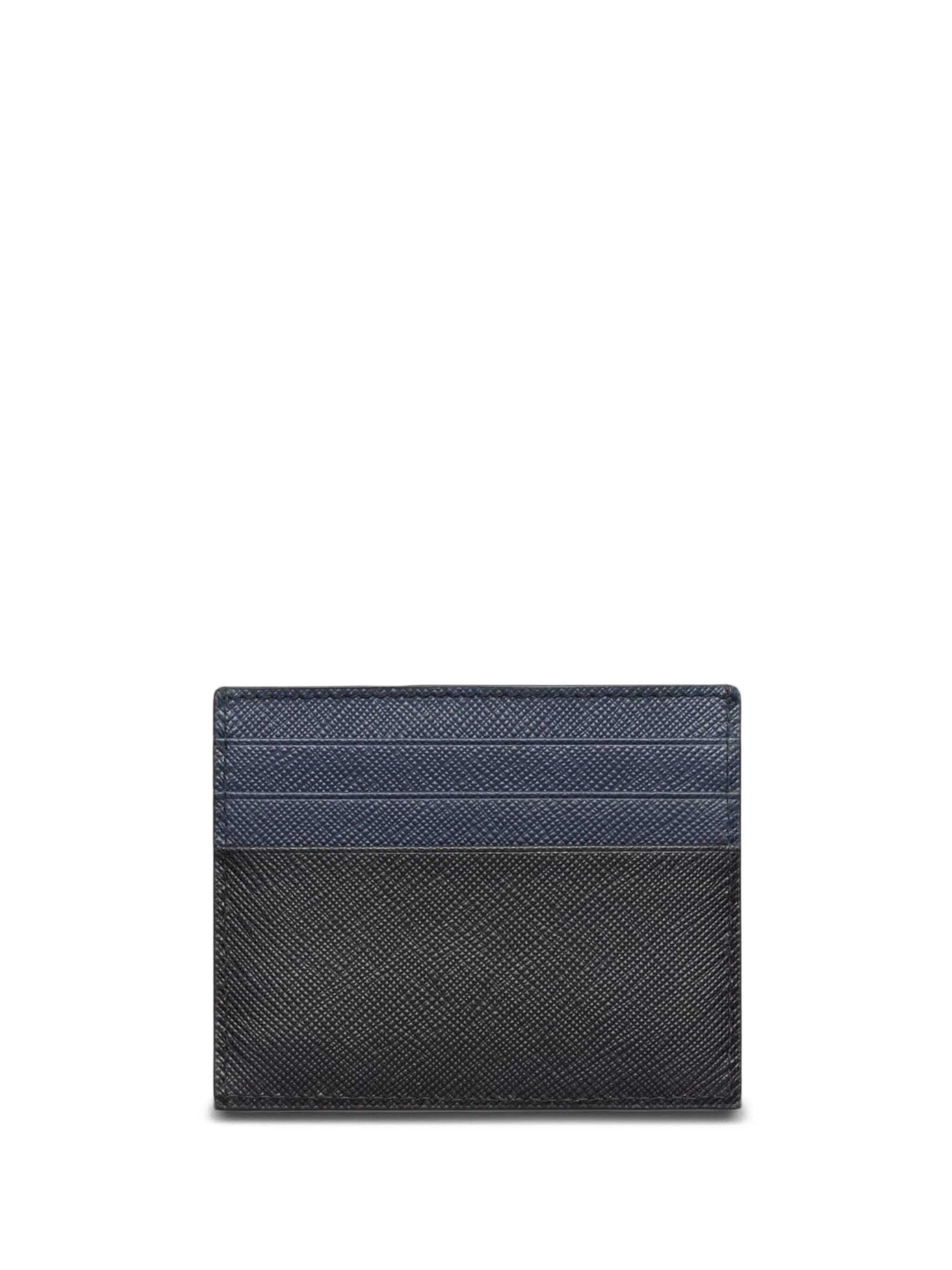 Saffiano leather card holder