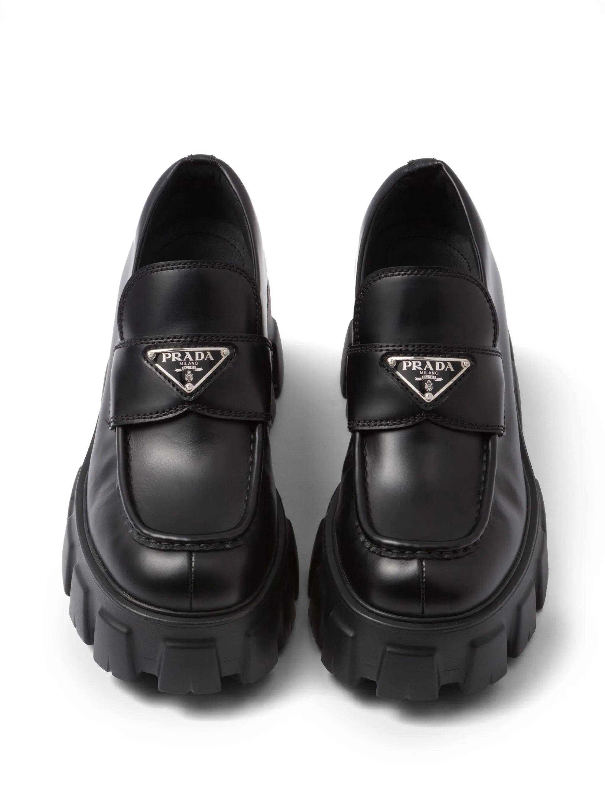 Monolith leather loafers