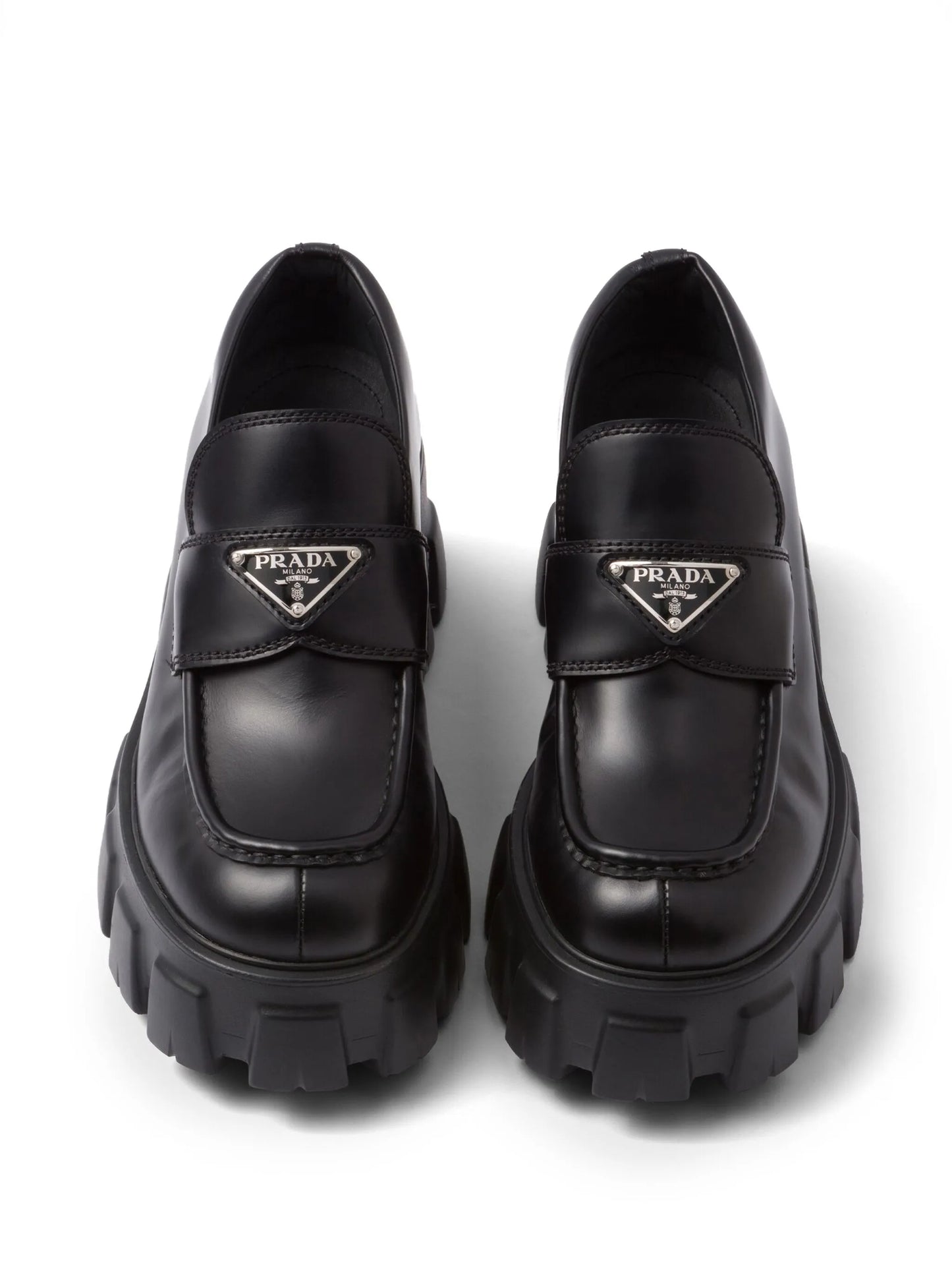 Monolith leather loafers