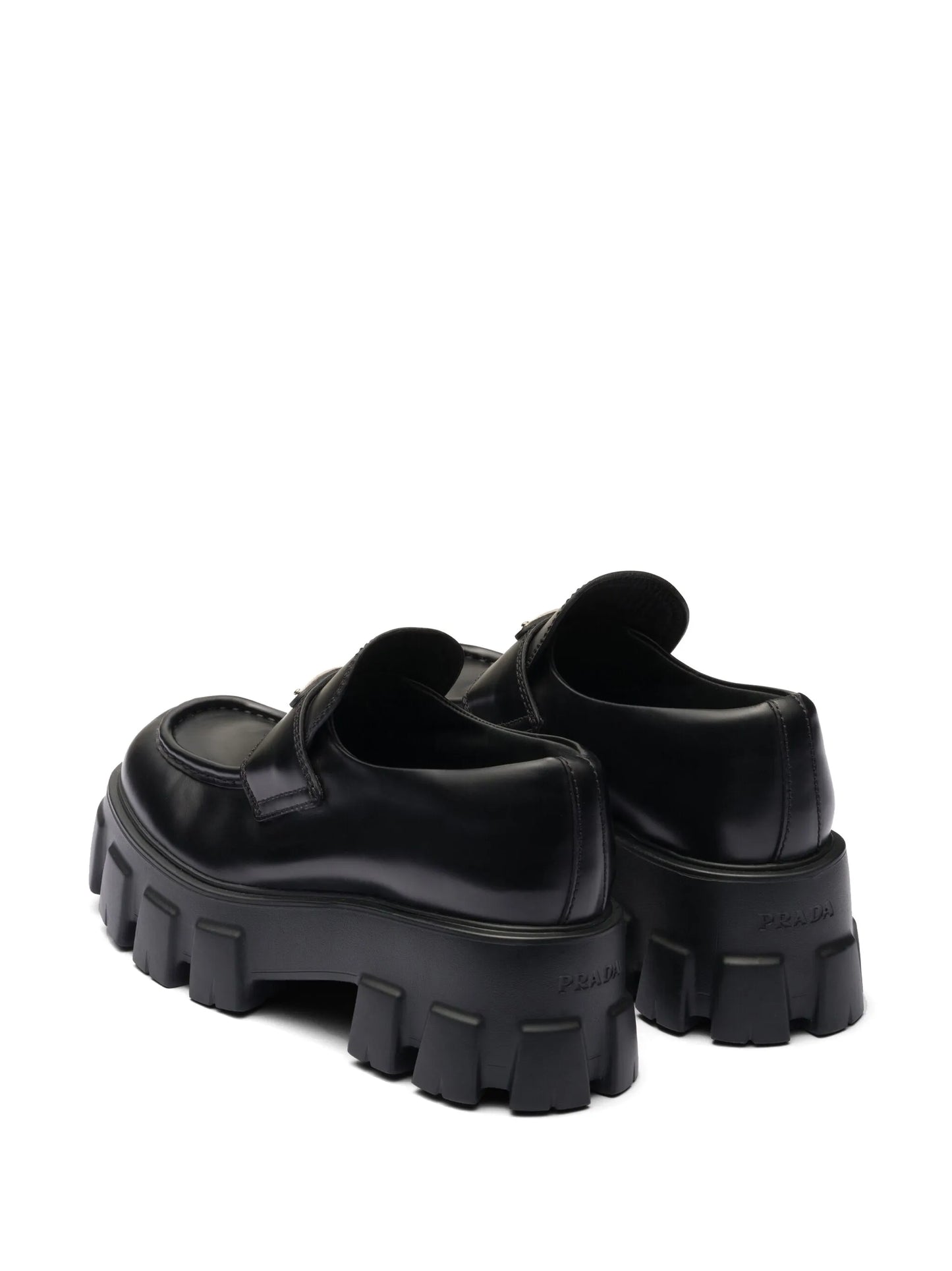 Monolith leather loafers