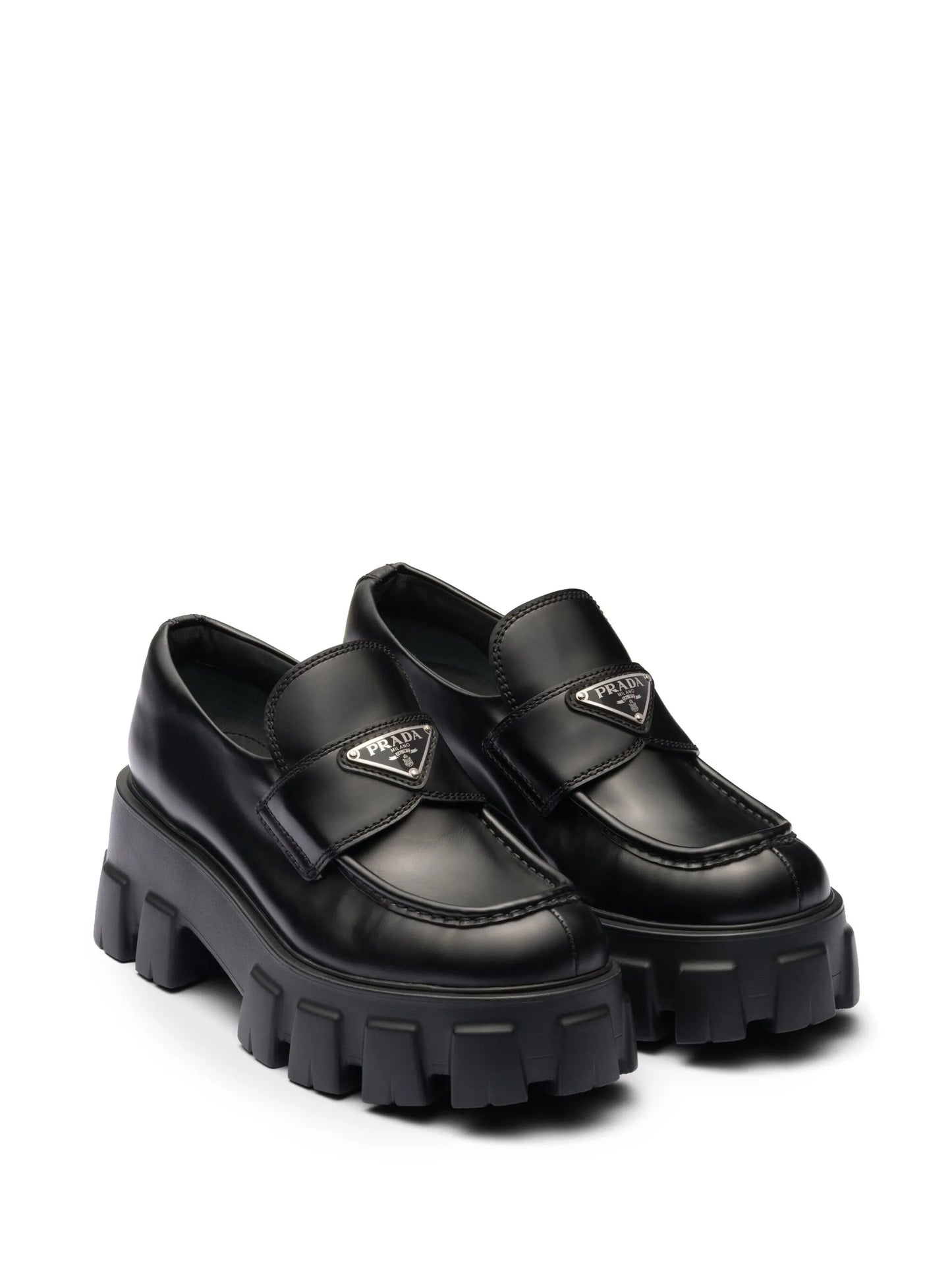Monolith leather loafers