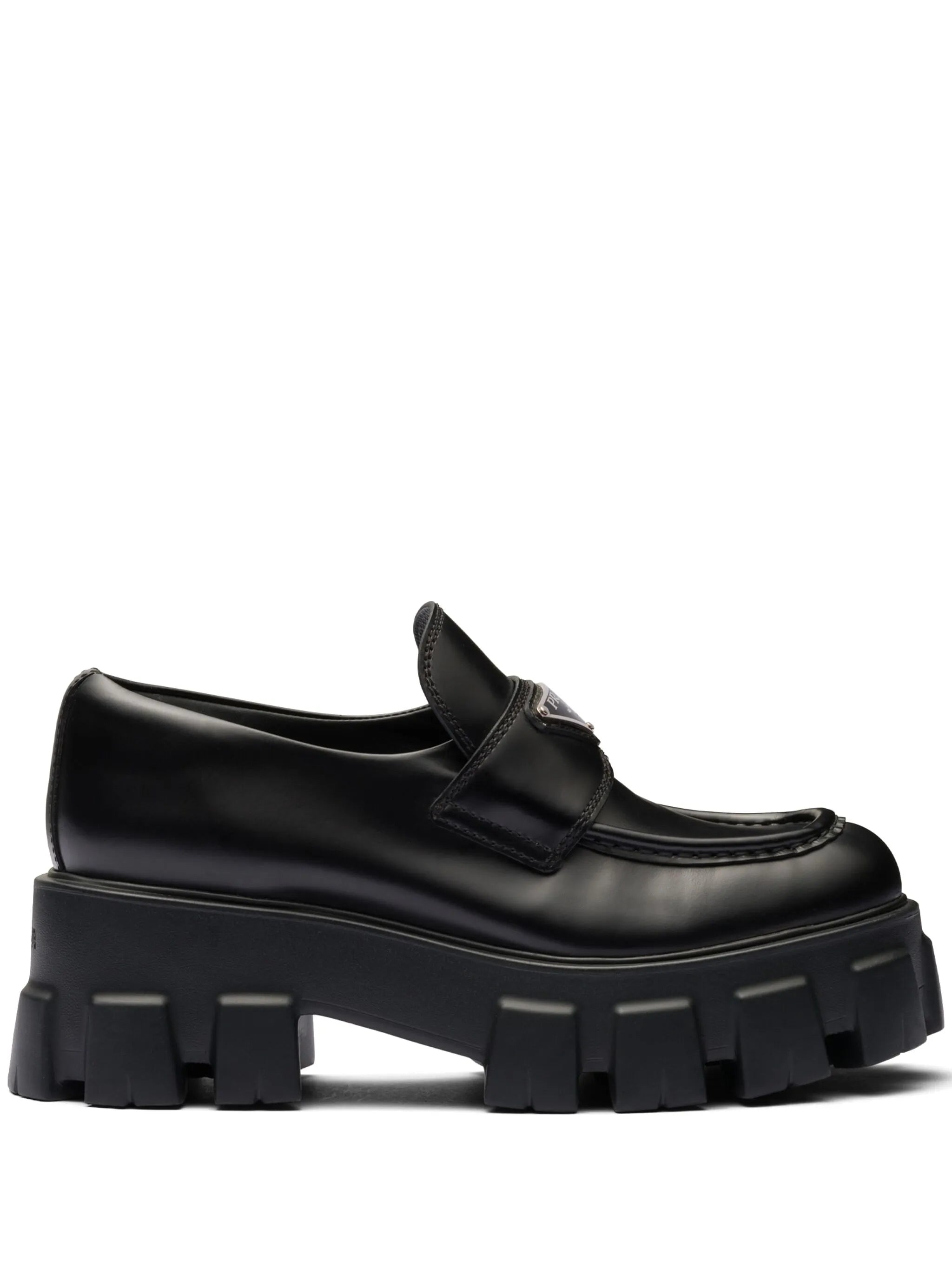Monolith leather loafers