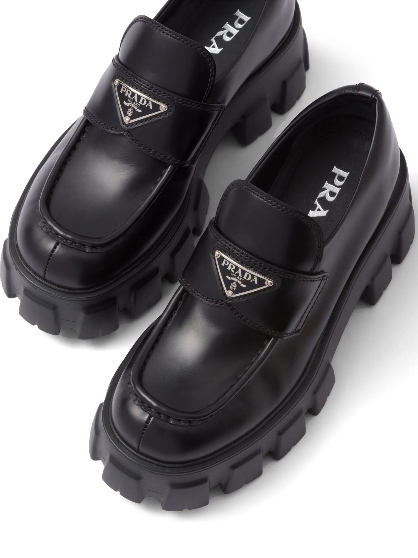 Monolith leather loafers