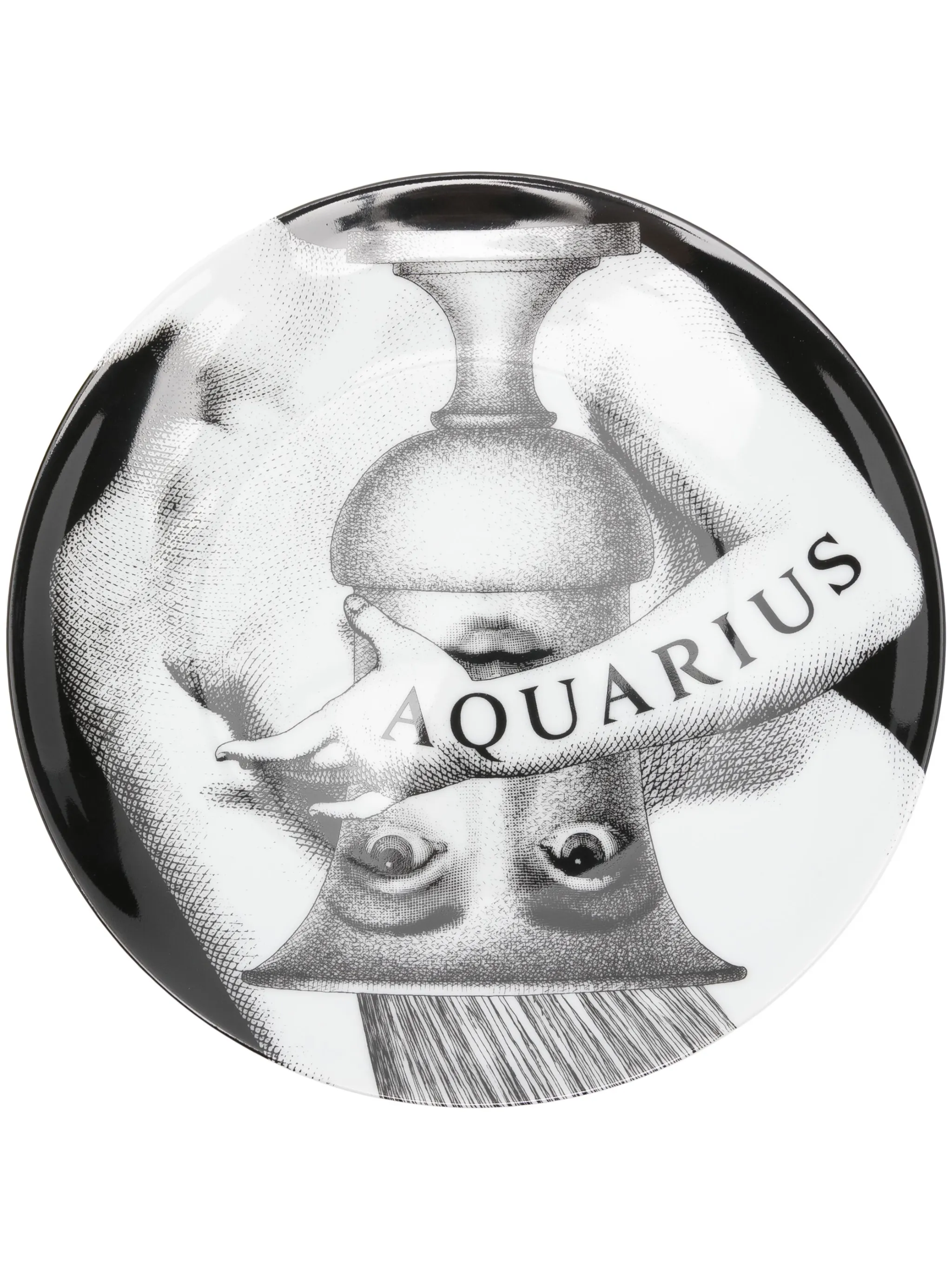 Zodiaco Aquarius - Tema e Variazioni wall plate n.358