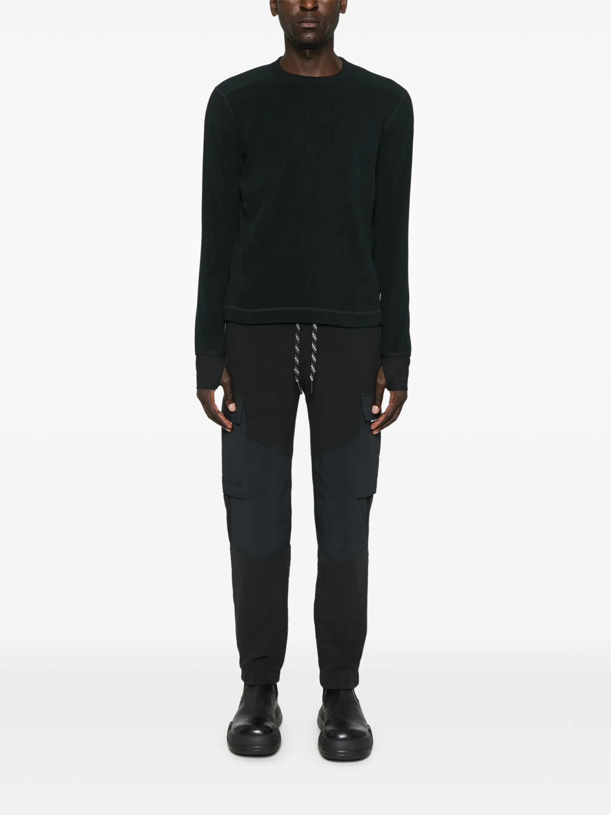 fleece track pants