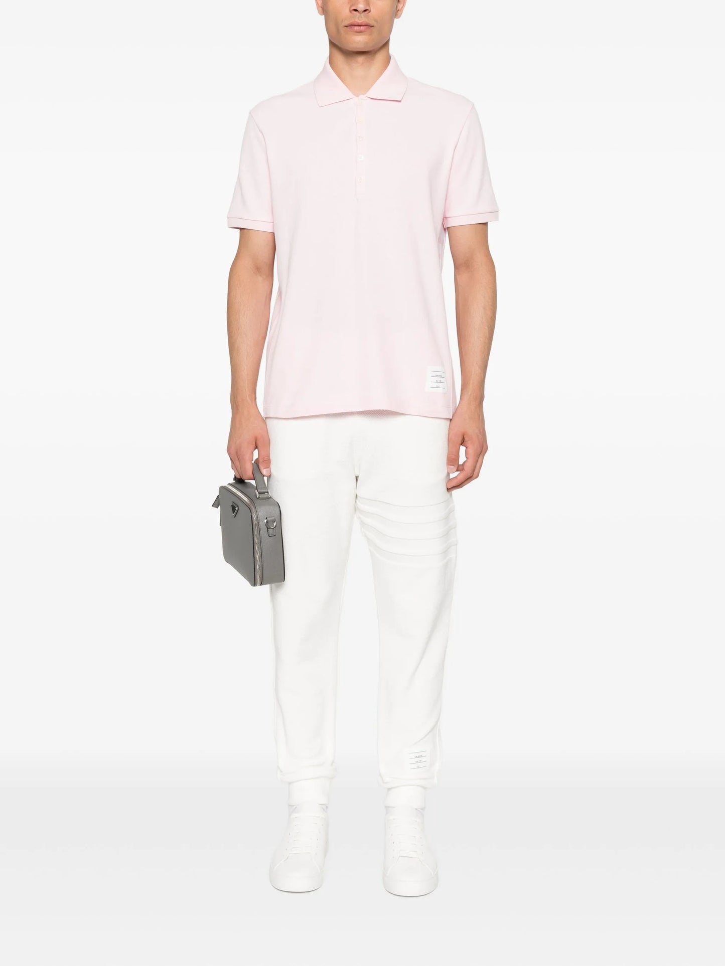 pique 4-Bar polo shirt