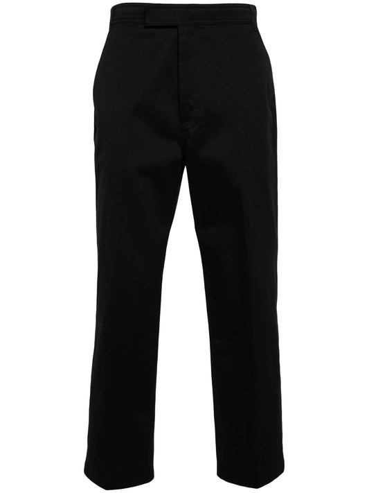 twill-utility tailored trousers