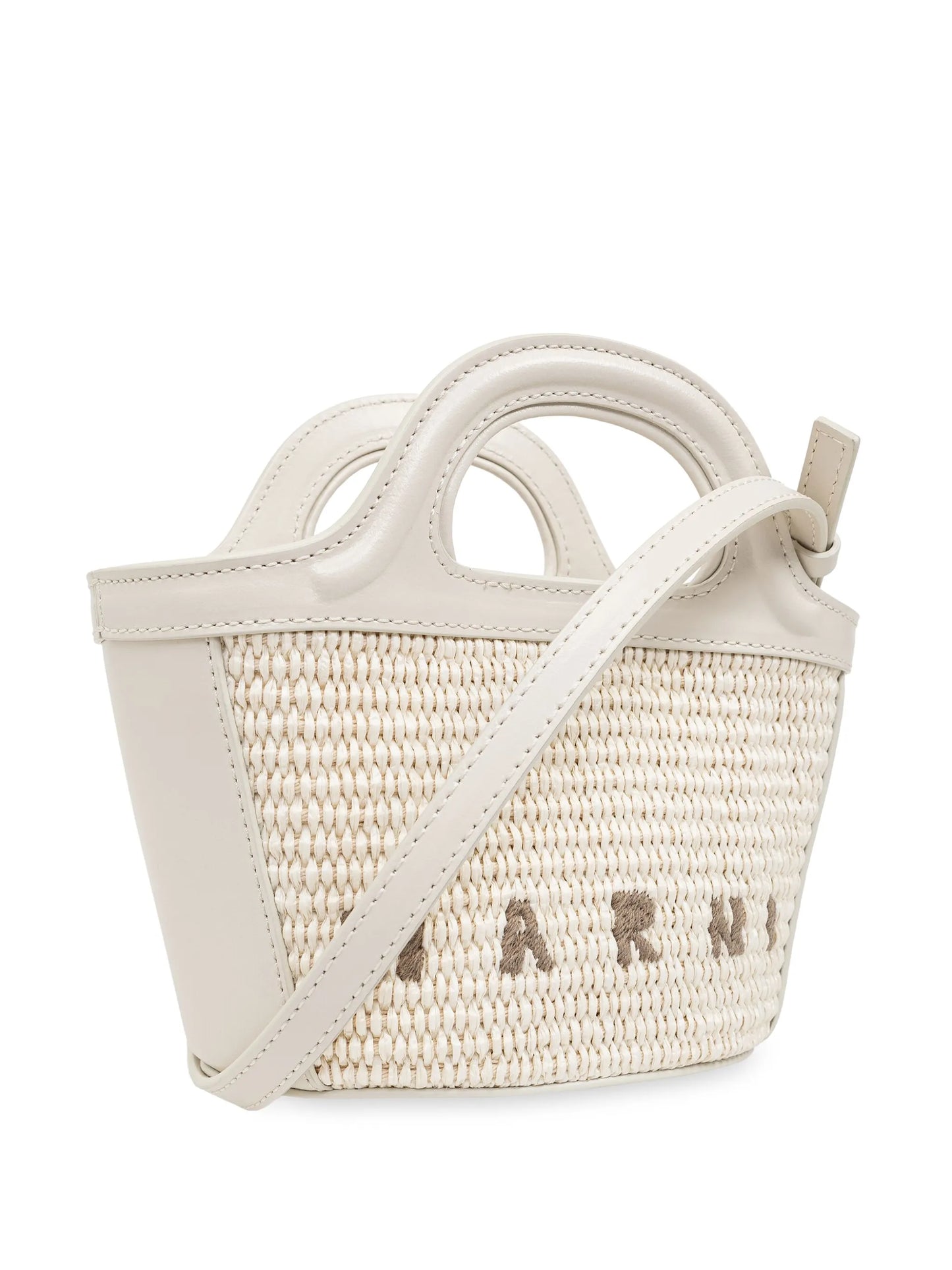 micro Tropicalia logo-embroidered tote bag