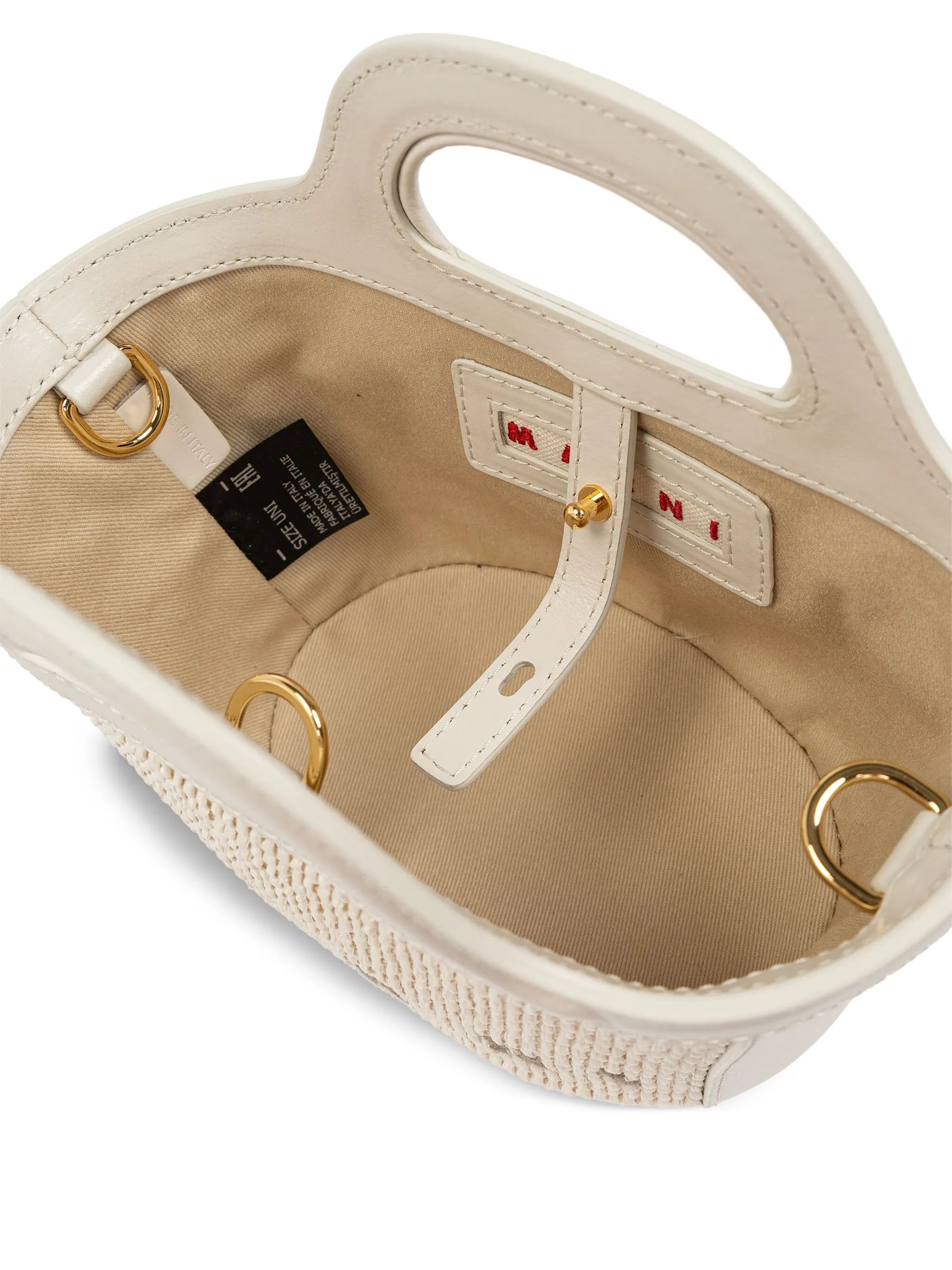 micro Tropicalia logo-embroidered tote bag