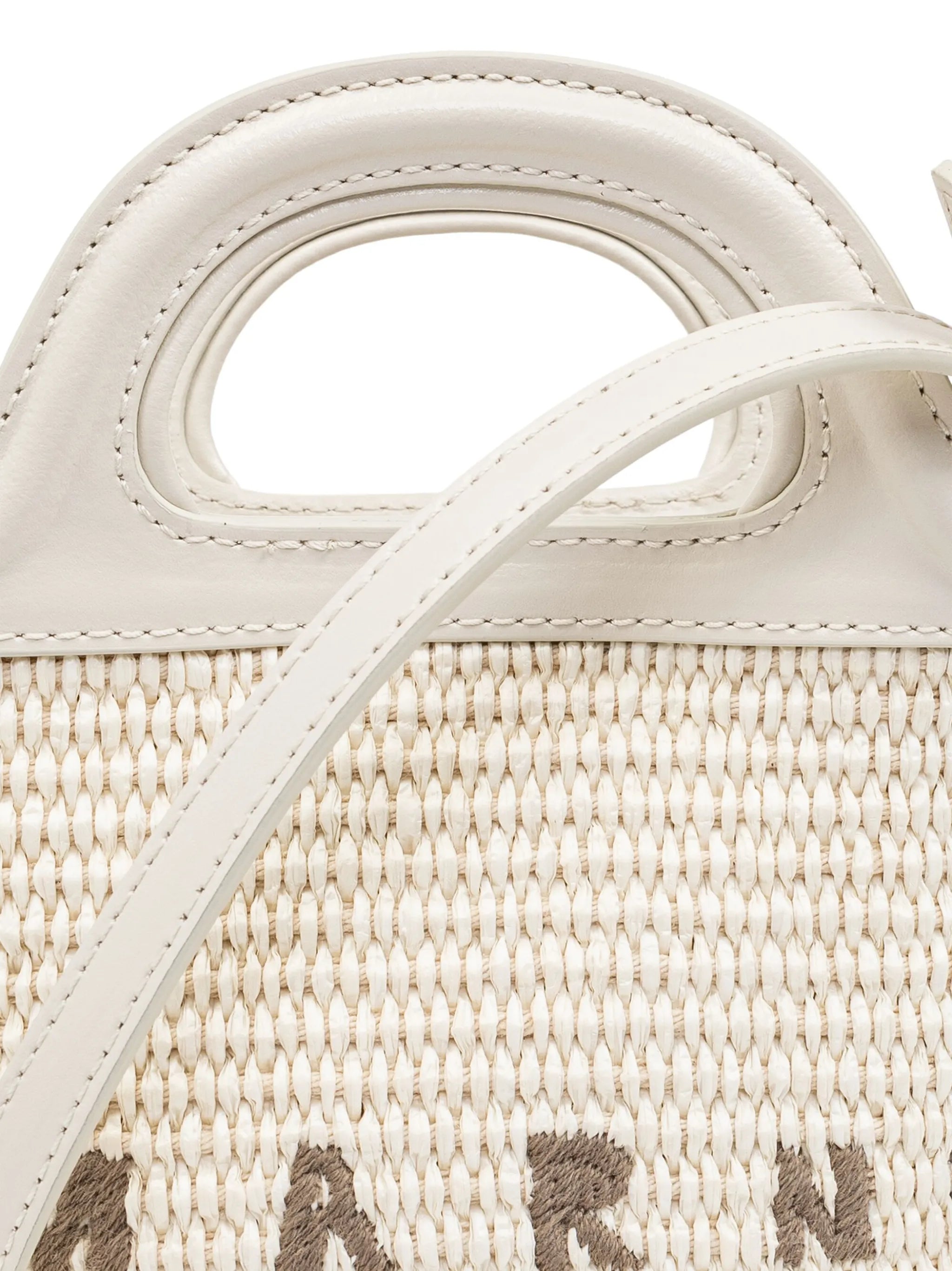 micro Tropicalia logo-embroidered tote bag