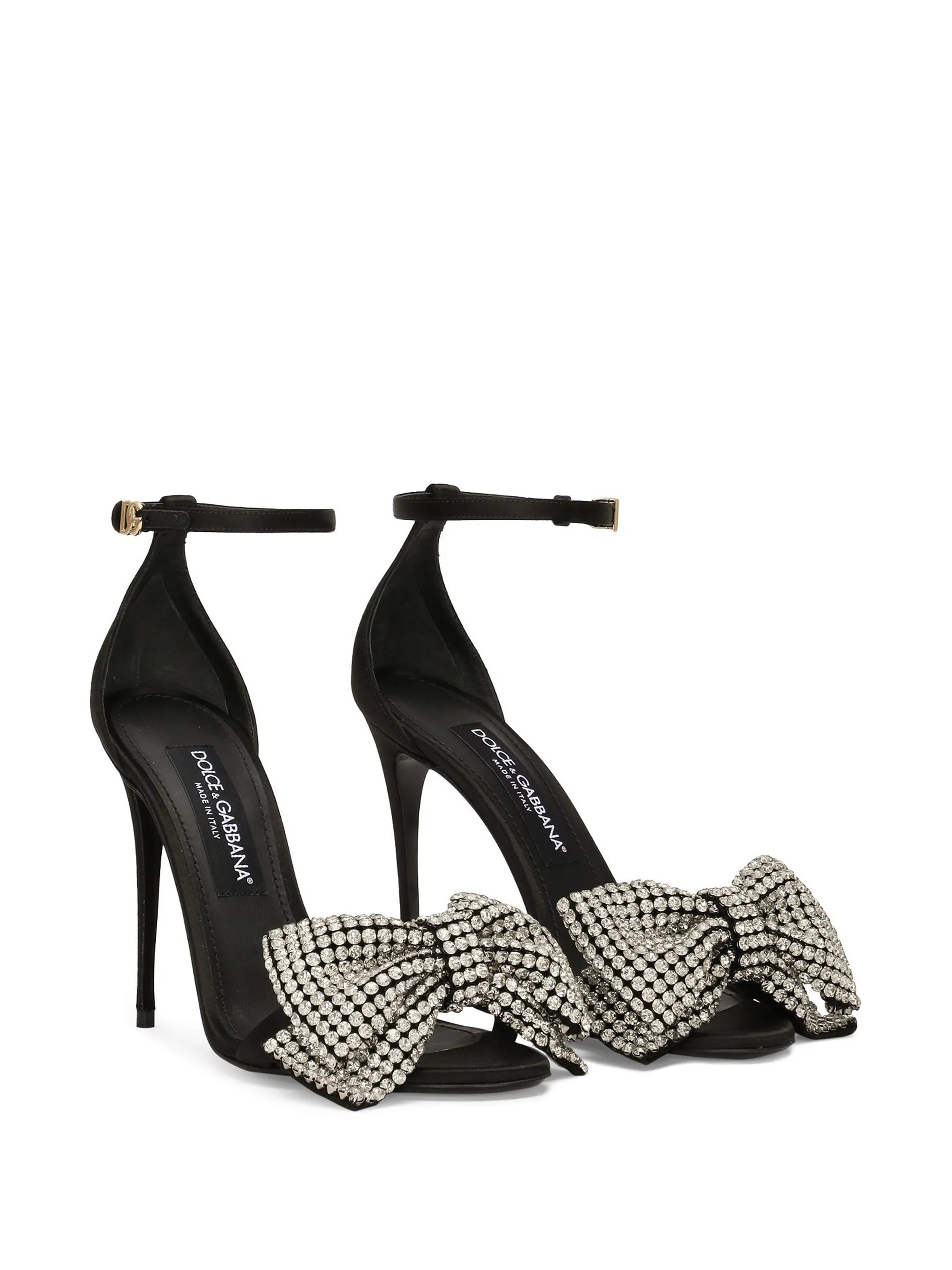 105mm rhinestone sandals
