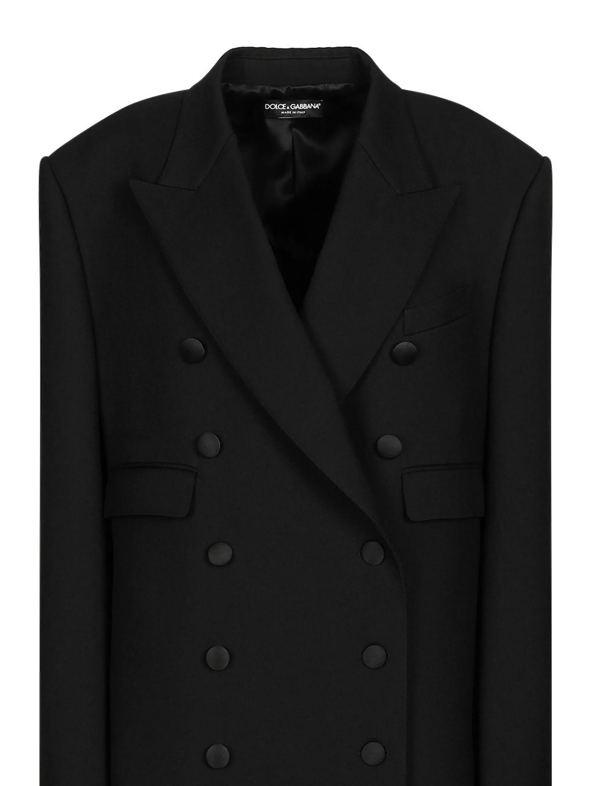 double-breasted coat