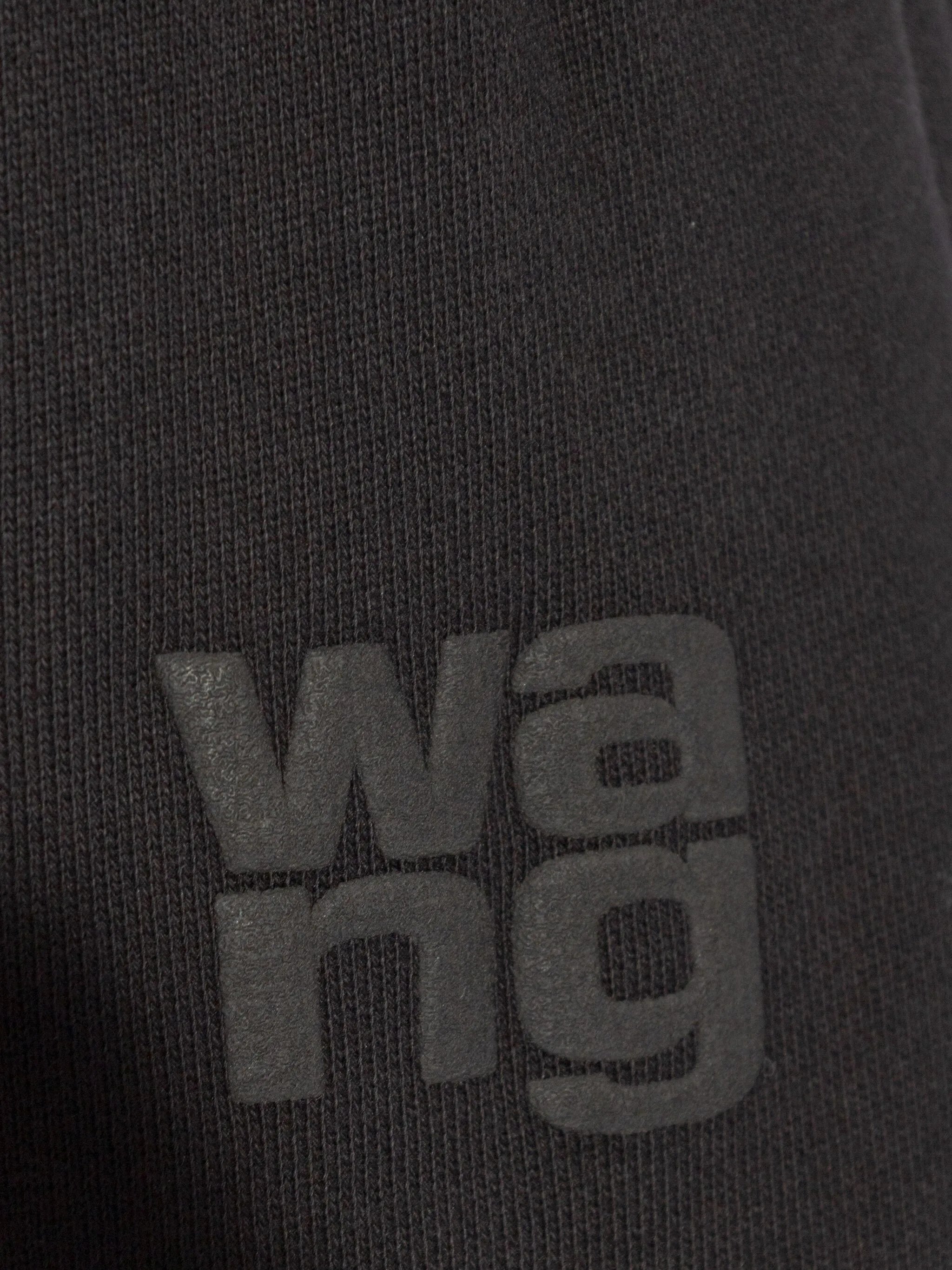 logo cotton track pants
