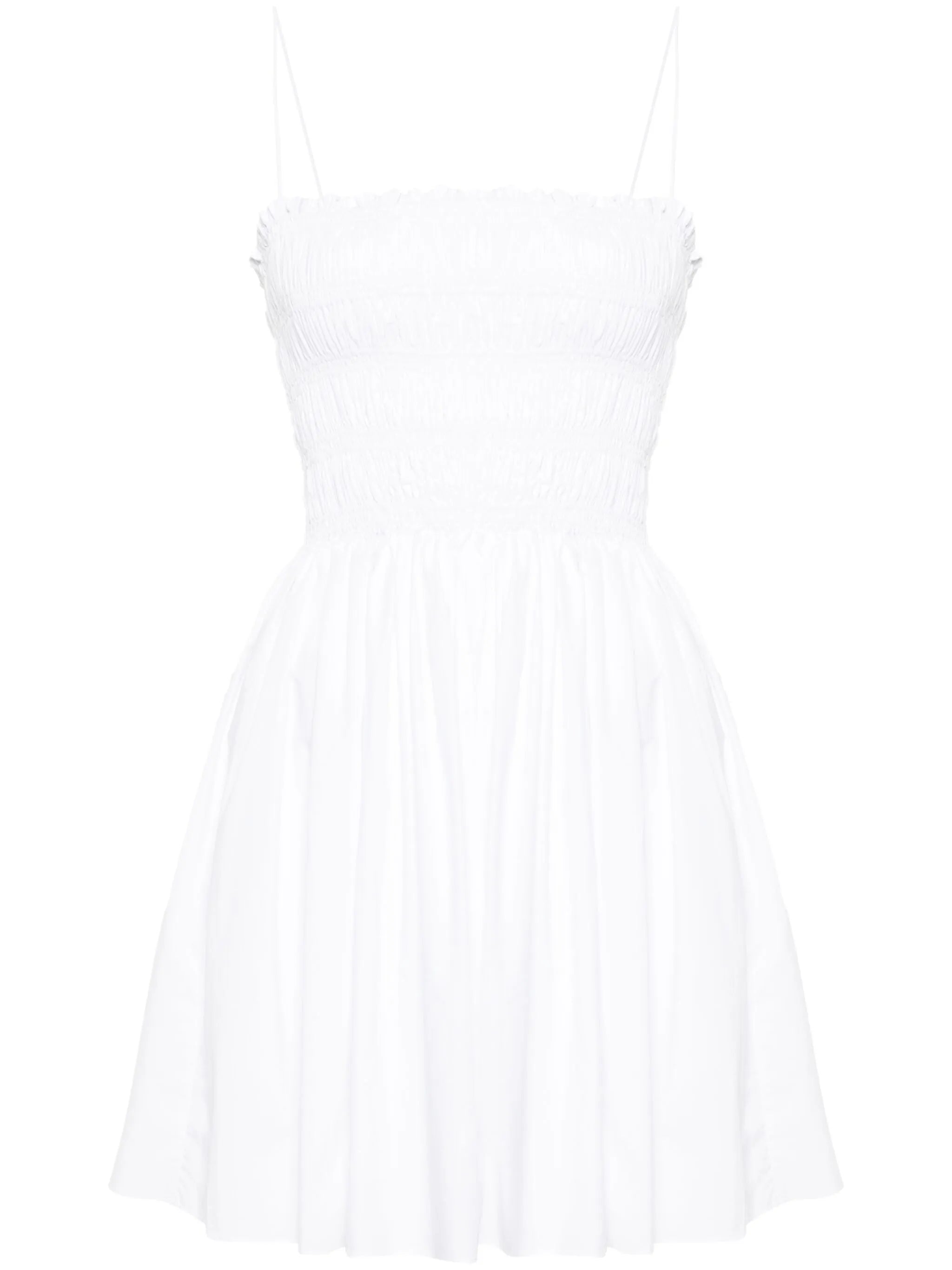 spaghetti-straps mini dress