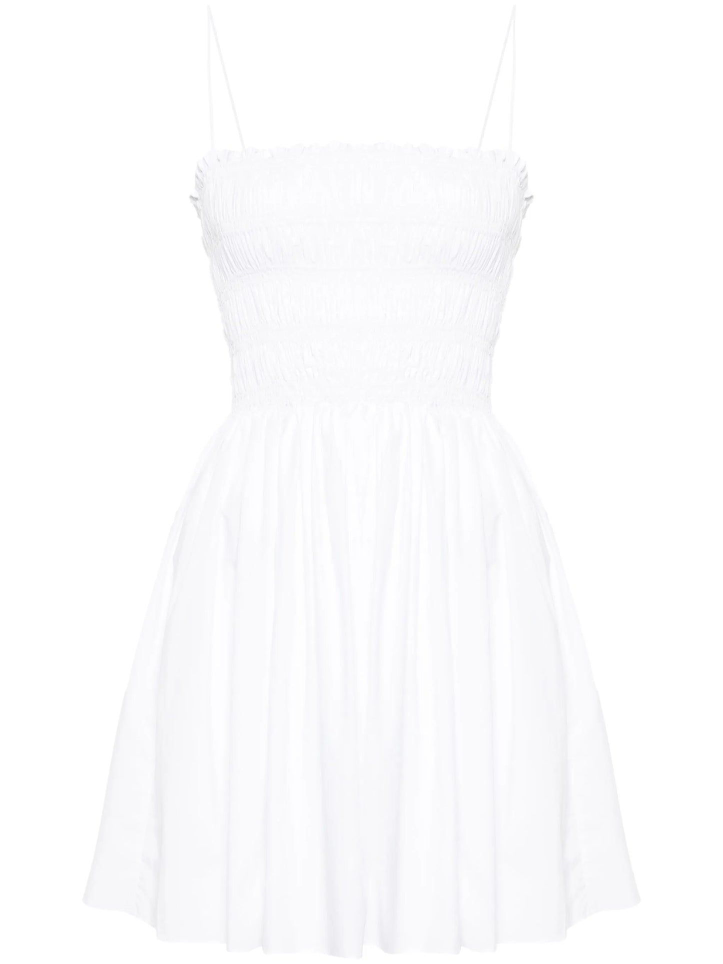 spaghetti-straps mini dress