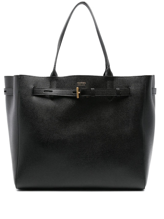 Audrey leather tote bag