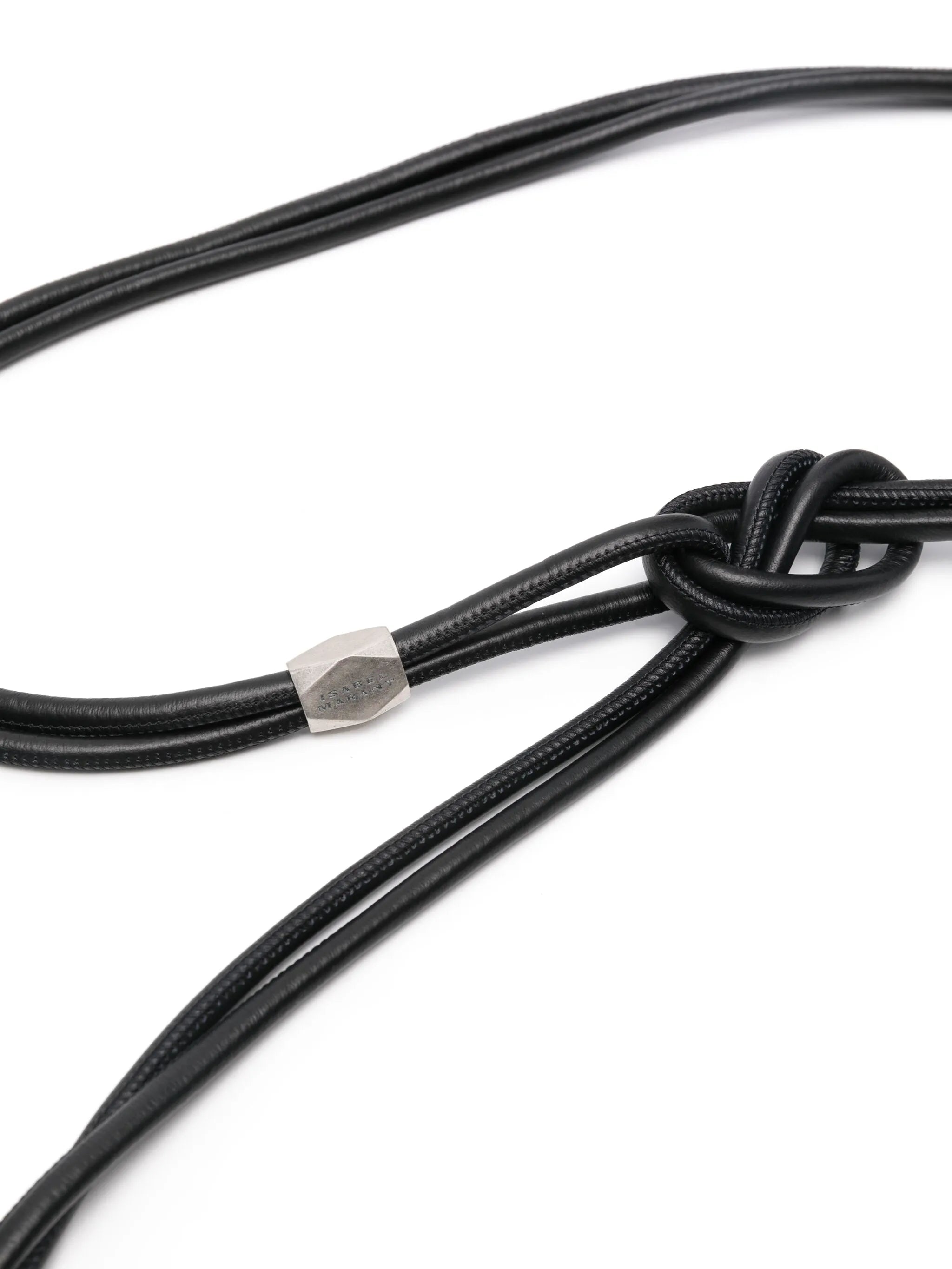 Silvia leather belt