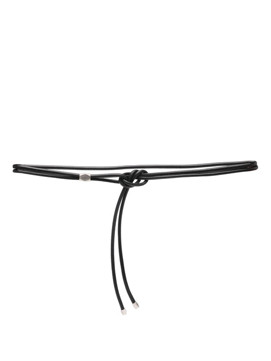 Silvia leather belt