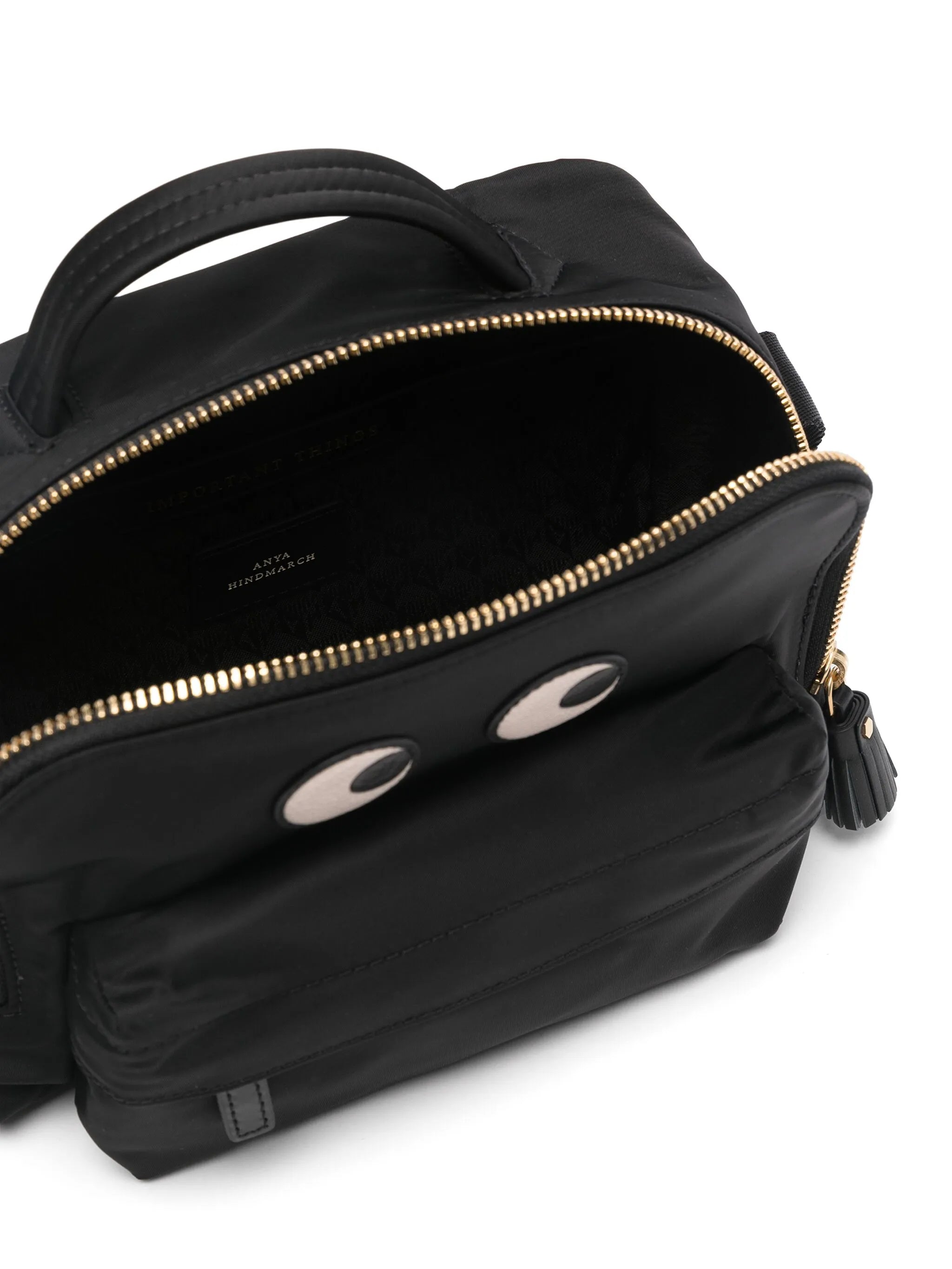 Eyes-patch cross body bag