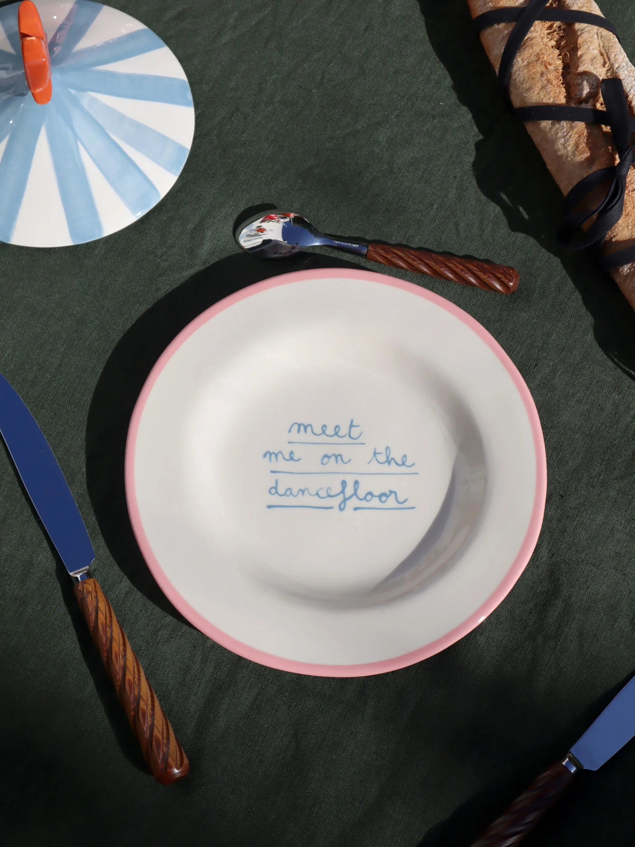 x Best Luxury Shop I Put a Spell on You porcelain dessert plates (set of four)