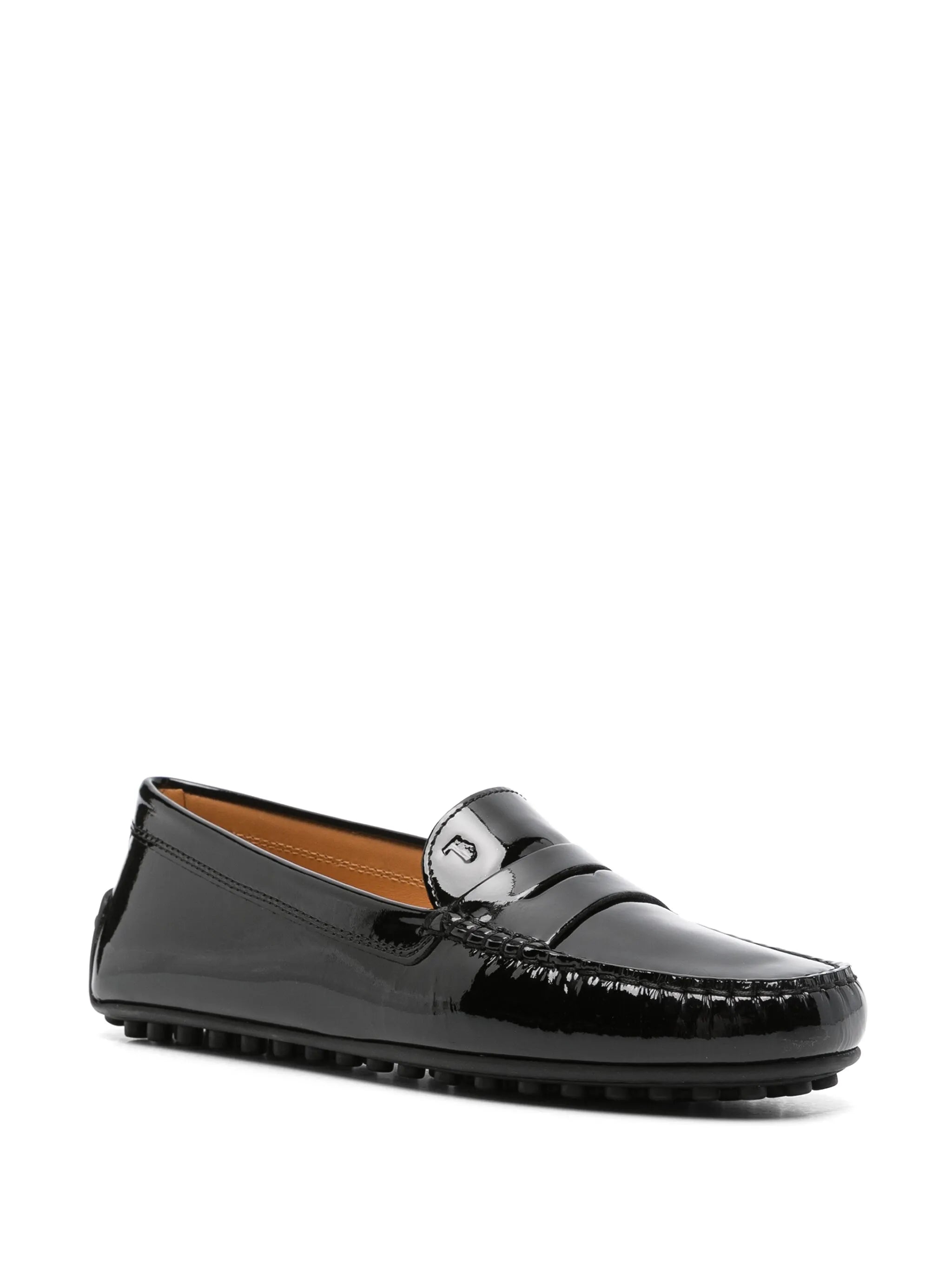 City Gommino patent-leather loafers