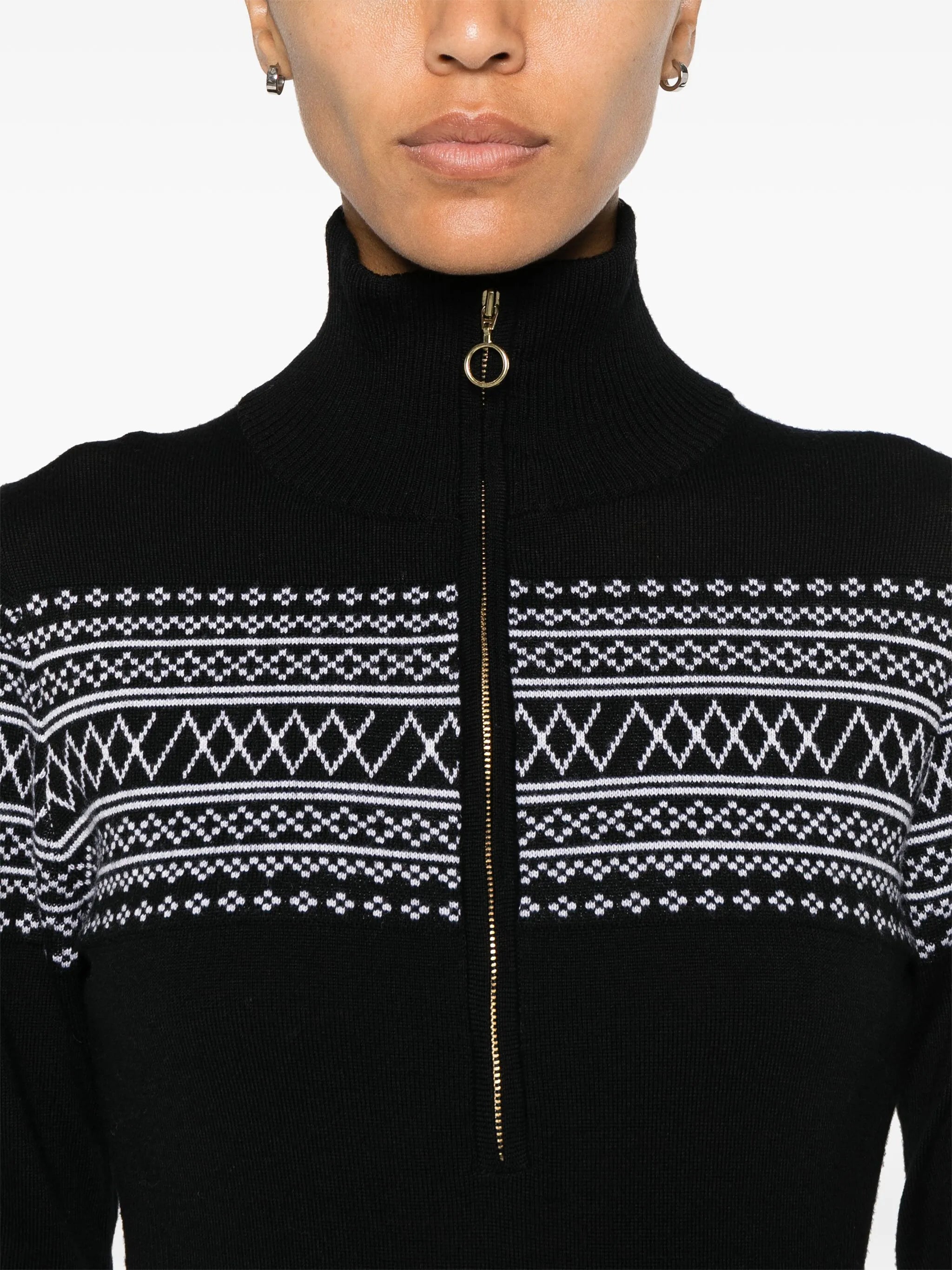 zip-up sweater