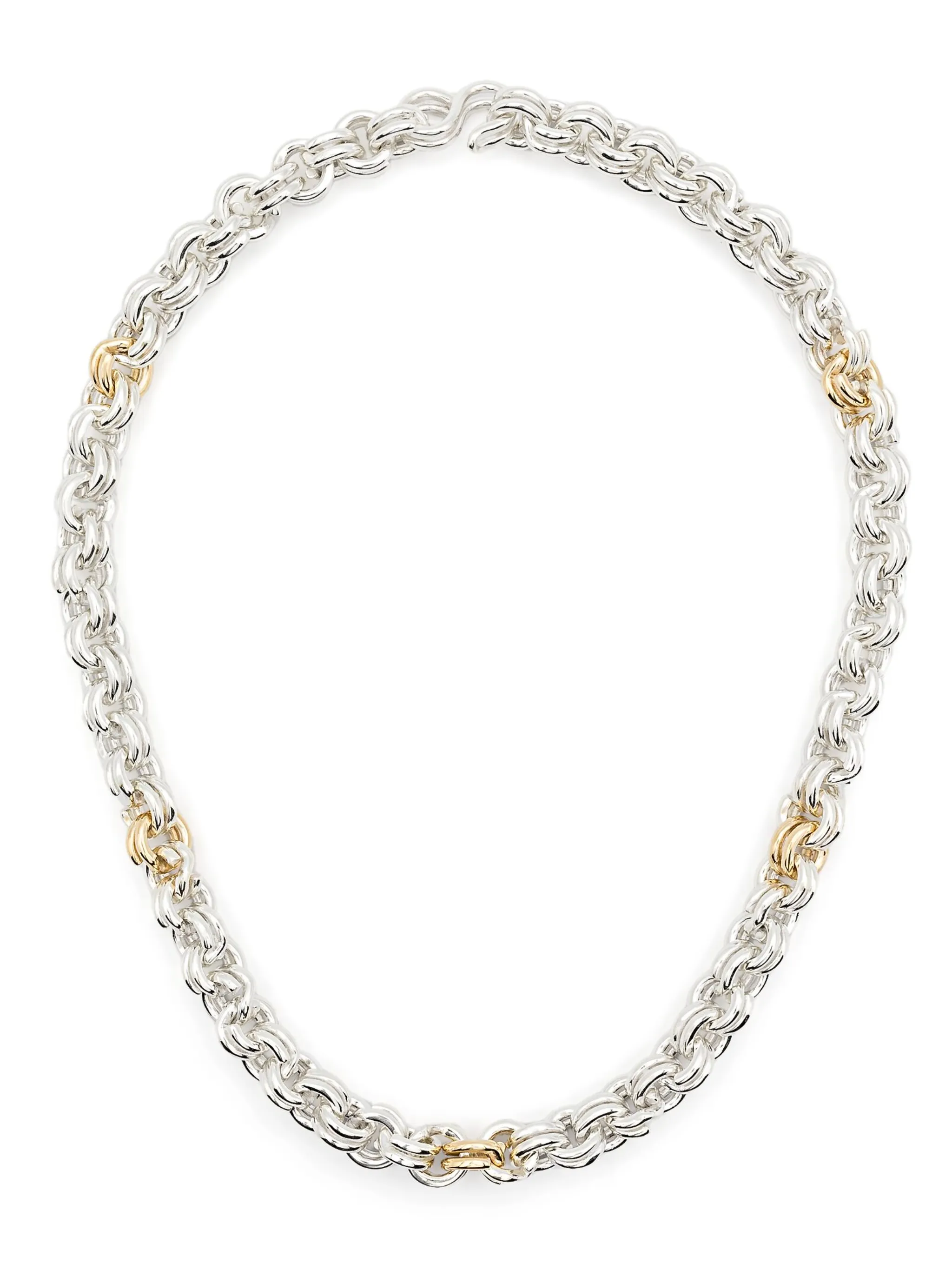 14K yellow gold Keychain necklace