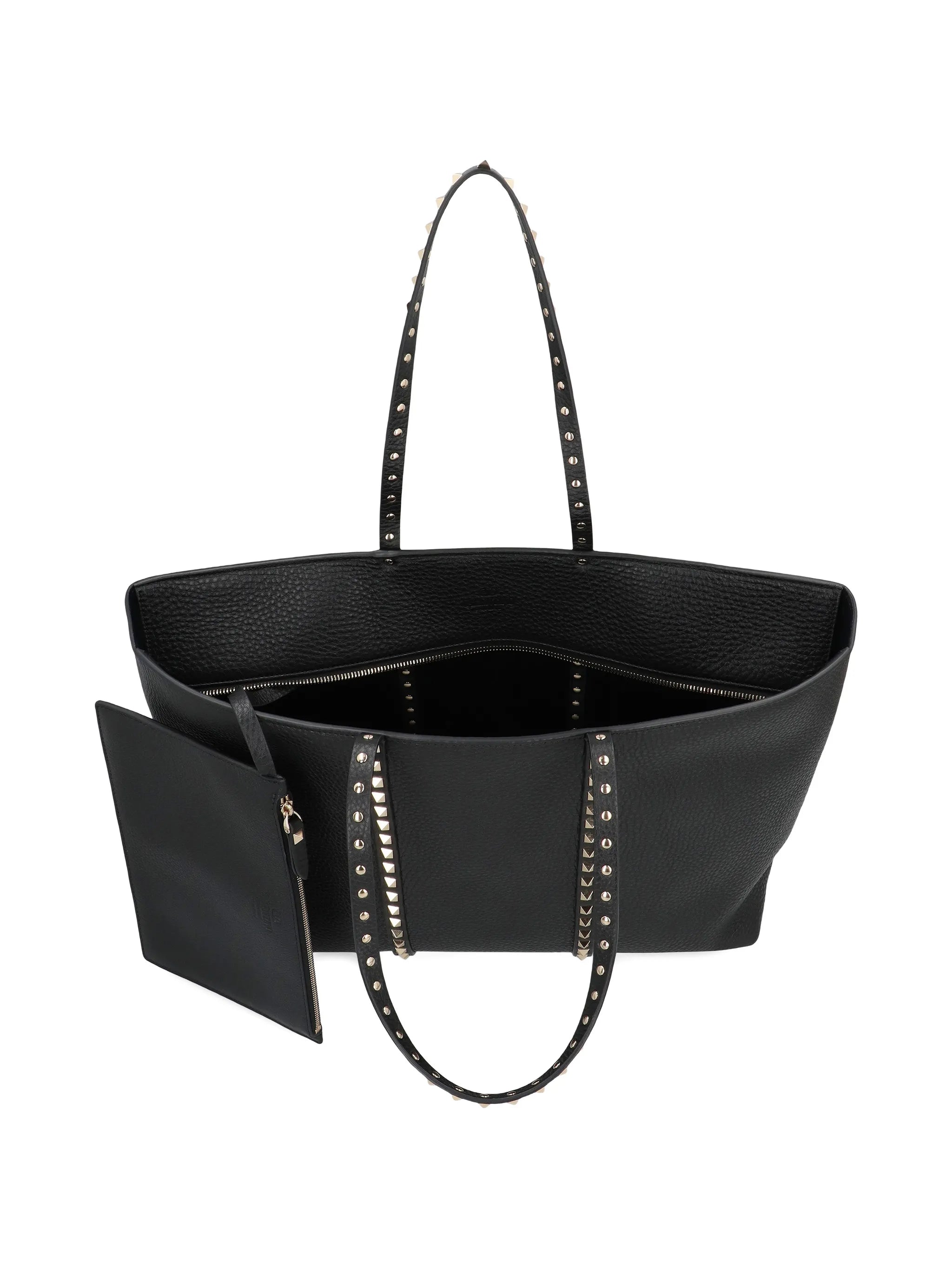 Rockstud-detail tote bag