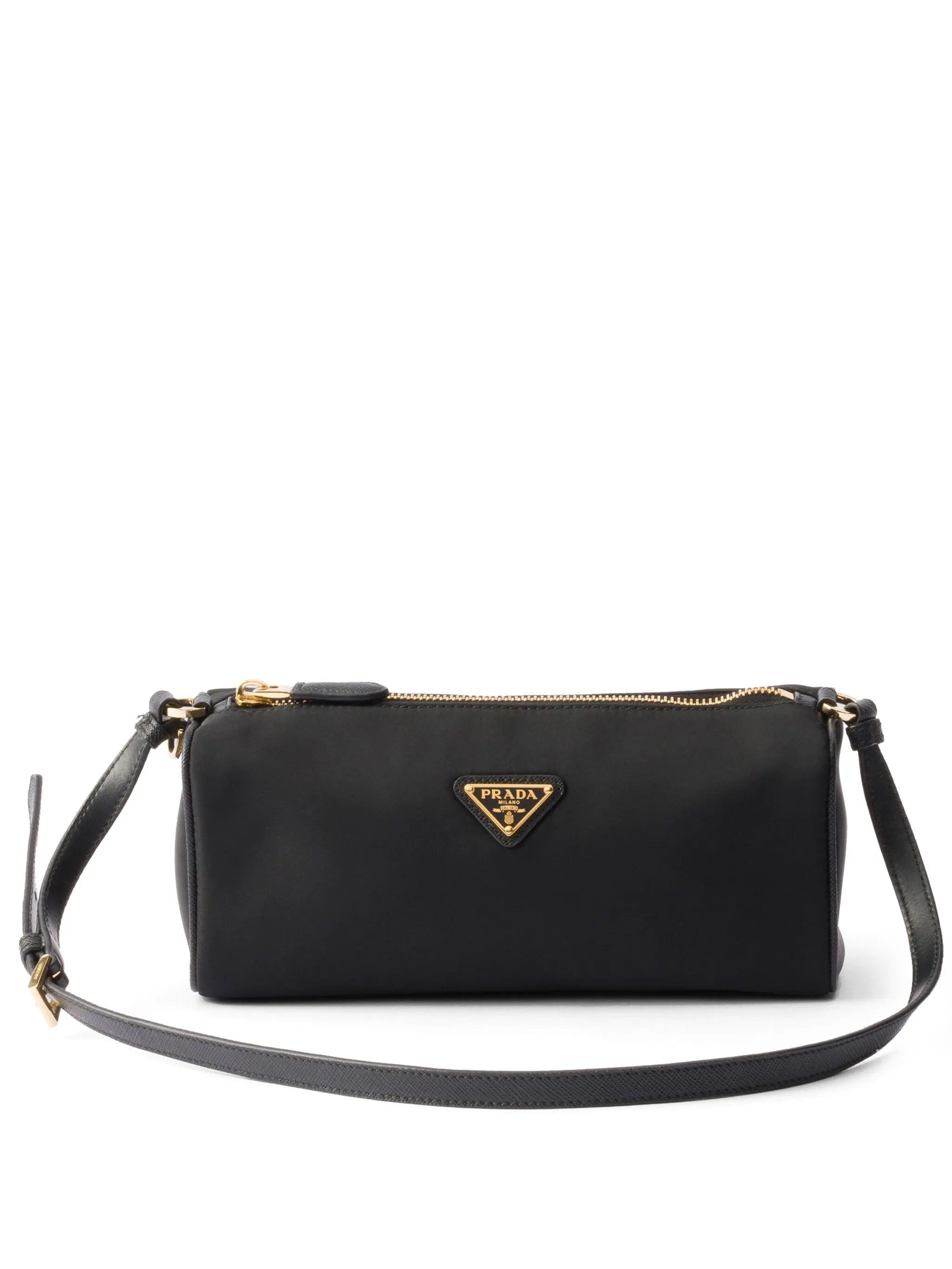 triangle-logo pouch