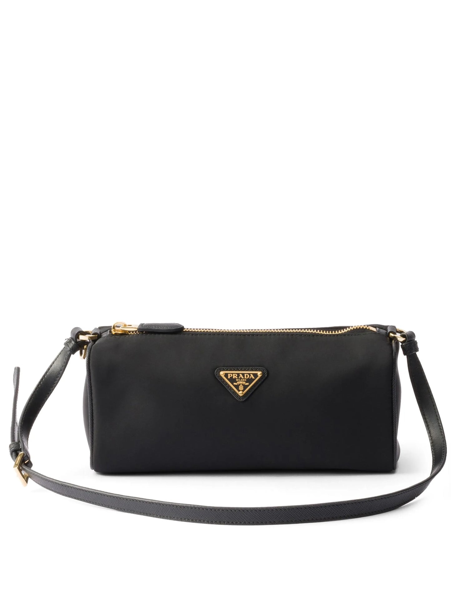 triangle-logo pouch
