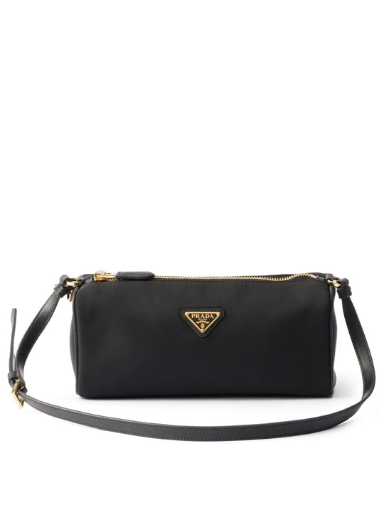 triangle-logo pouch