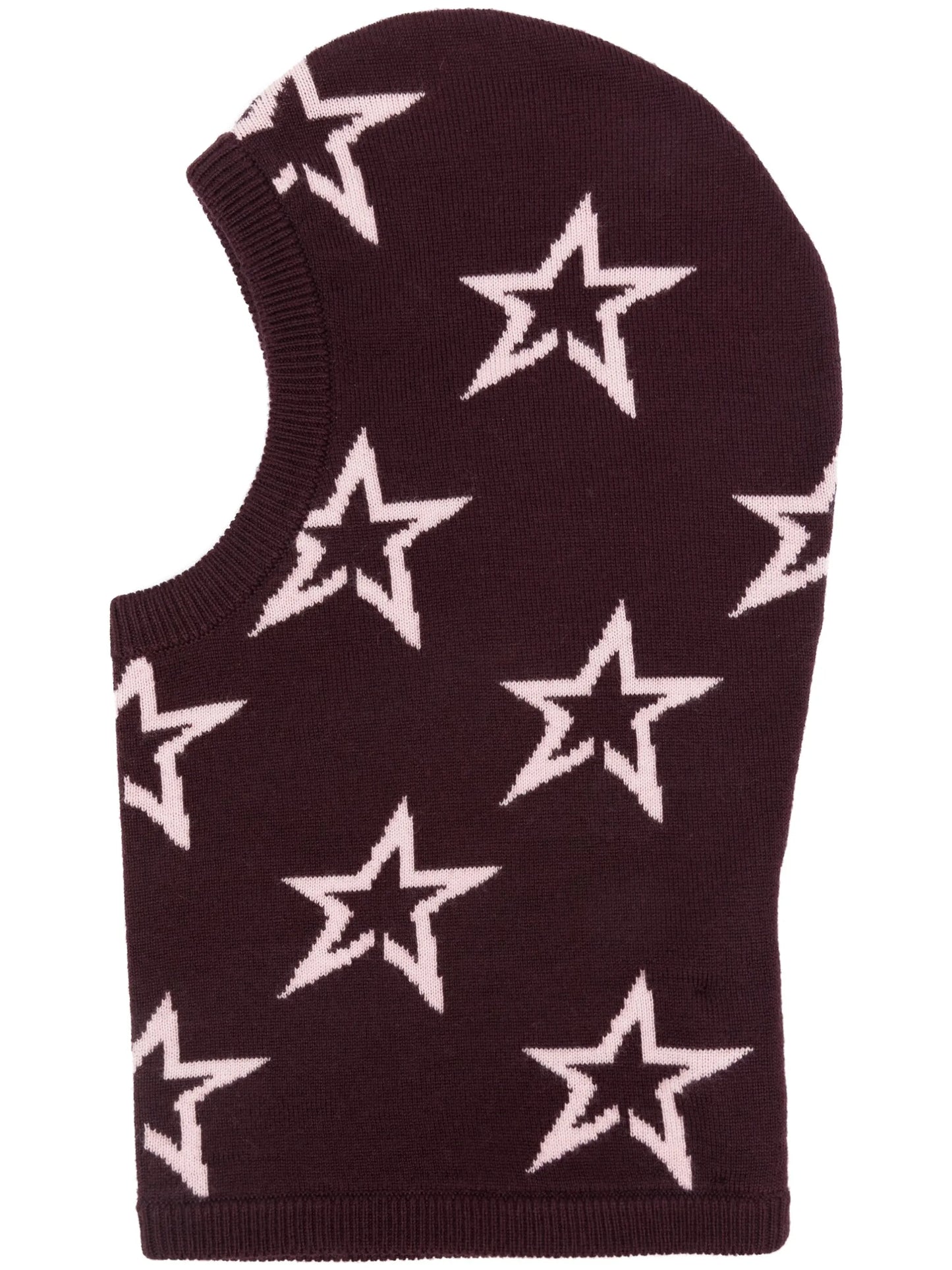 intarsia-knit balaclava