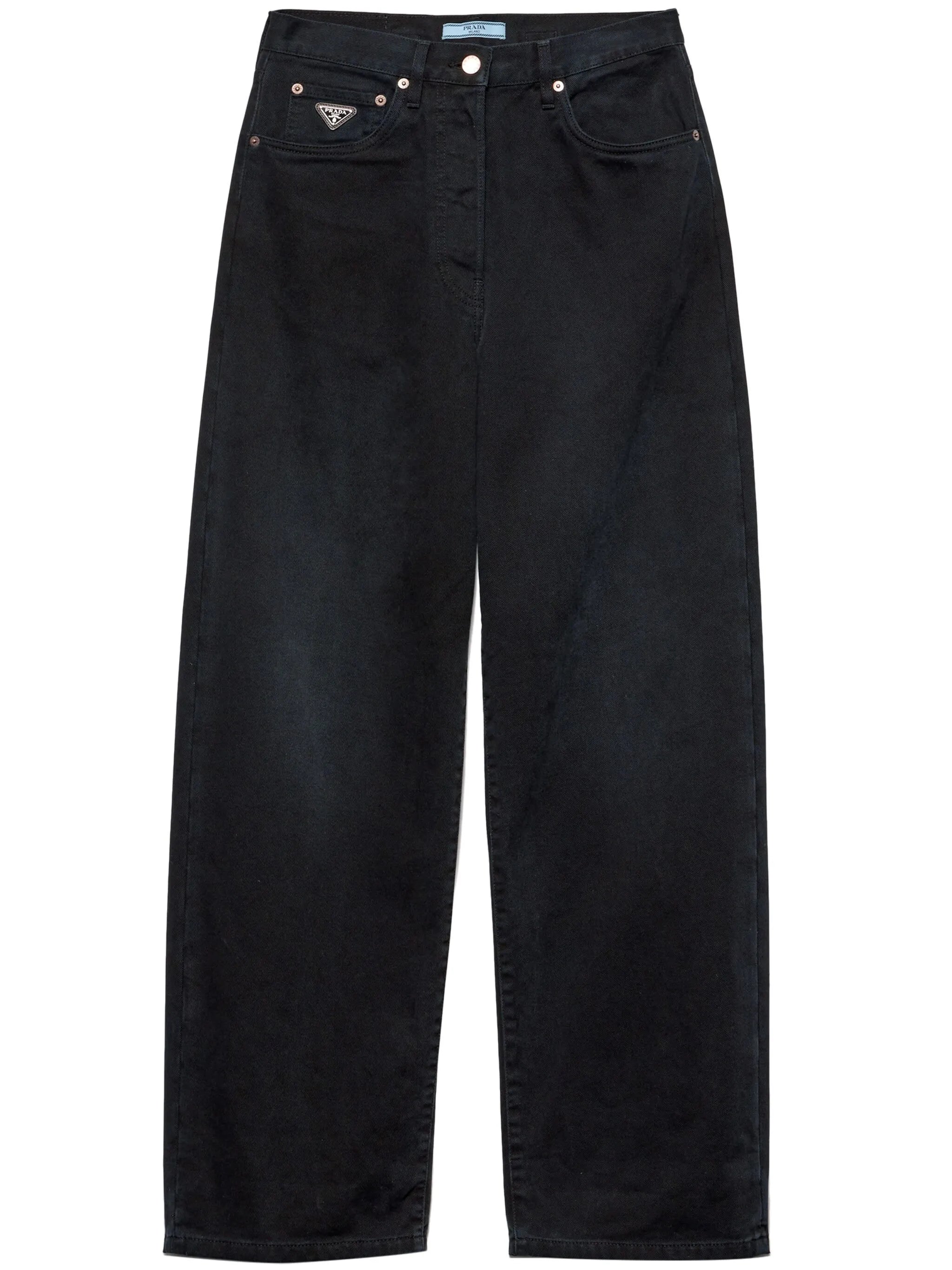 wide-leg selvedge jeans