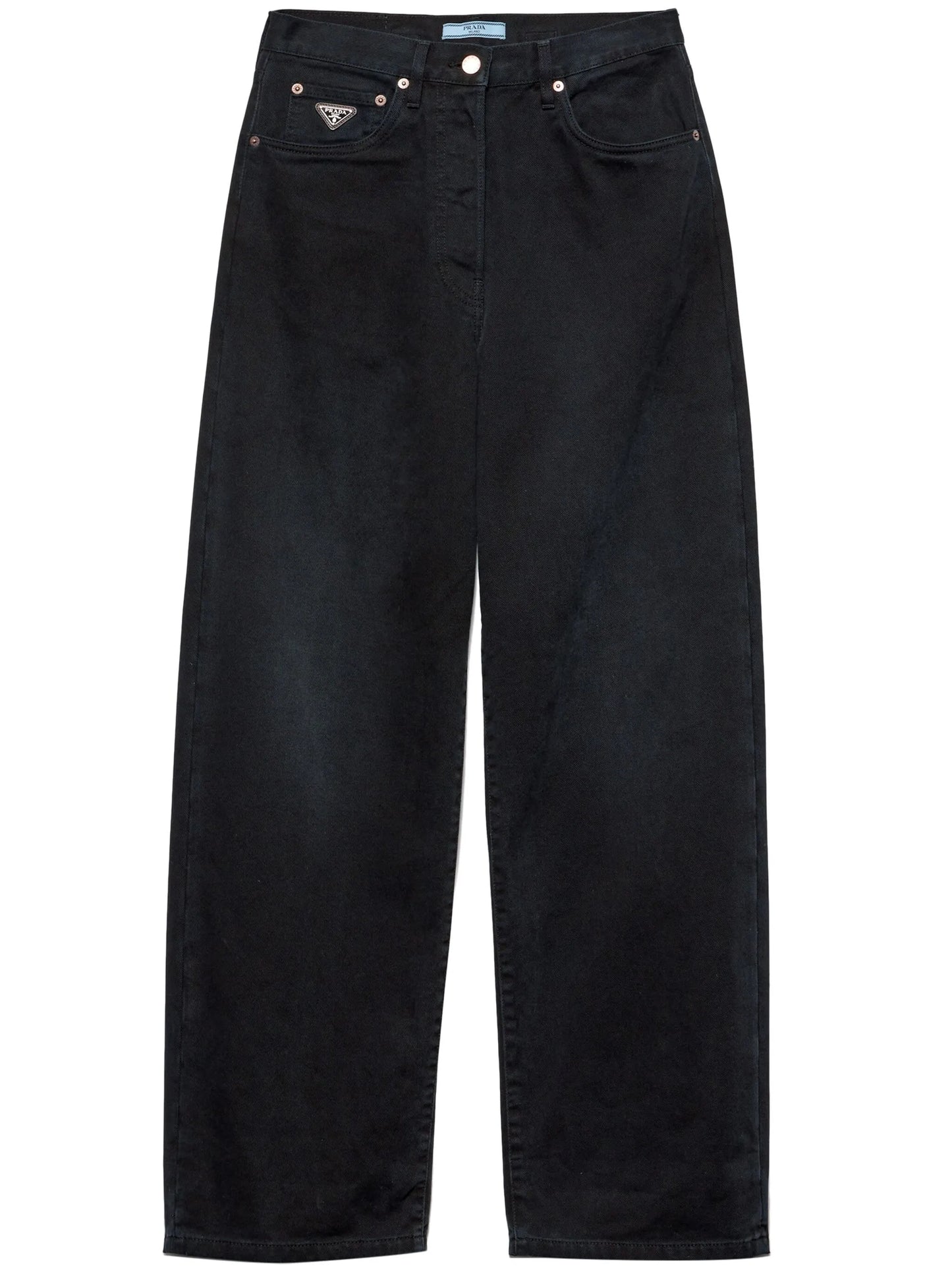 wide-leg selvedge jeans