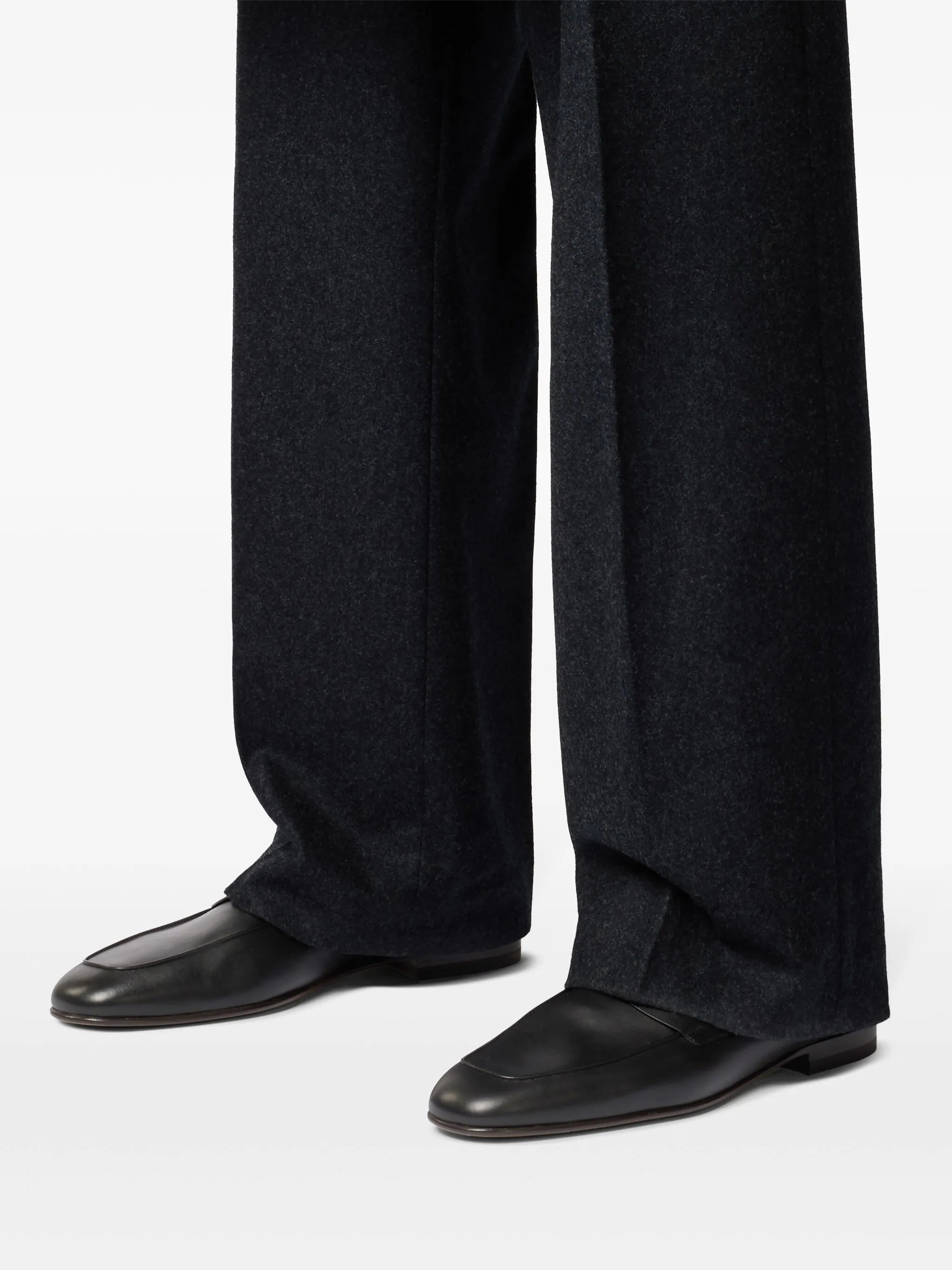 leather loafers