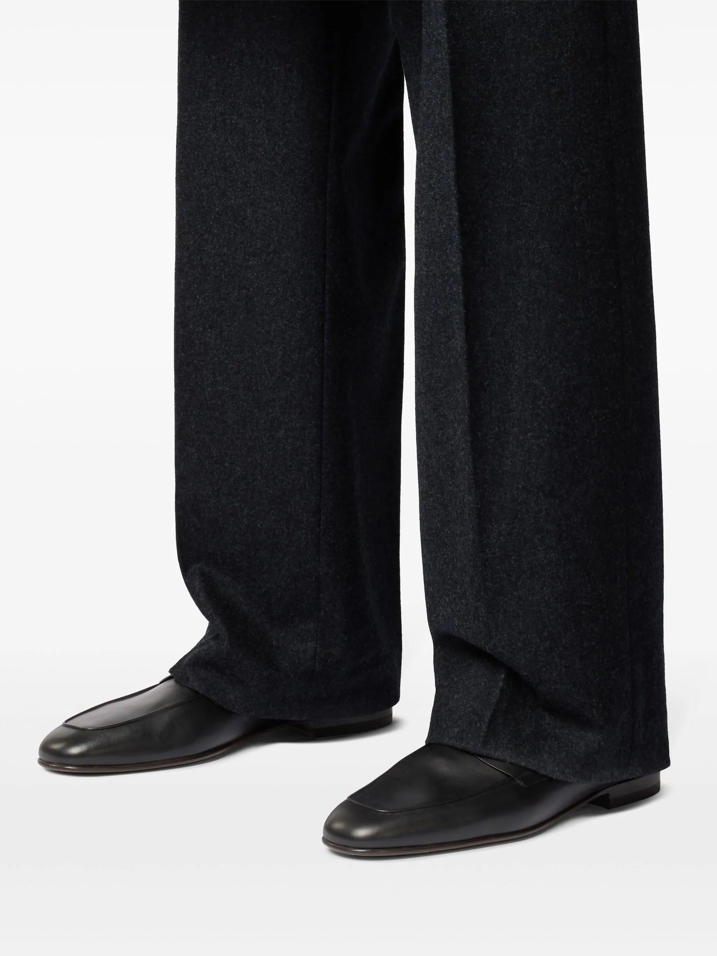 leather loafers