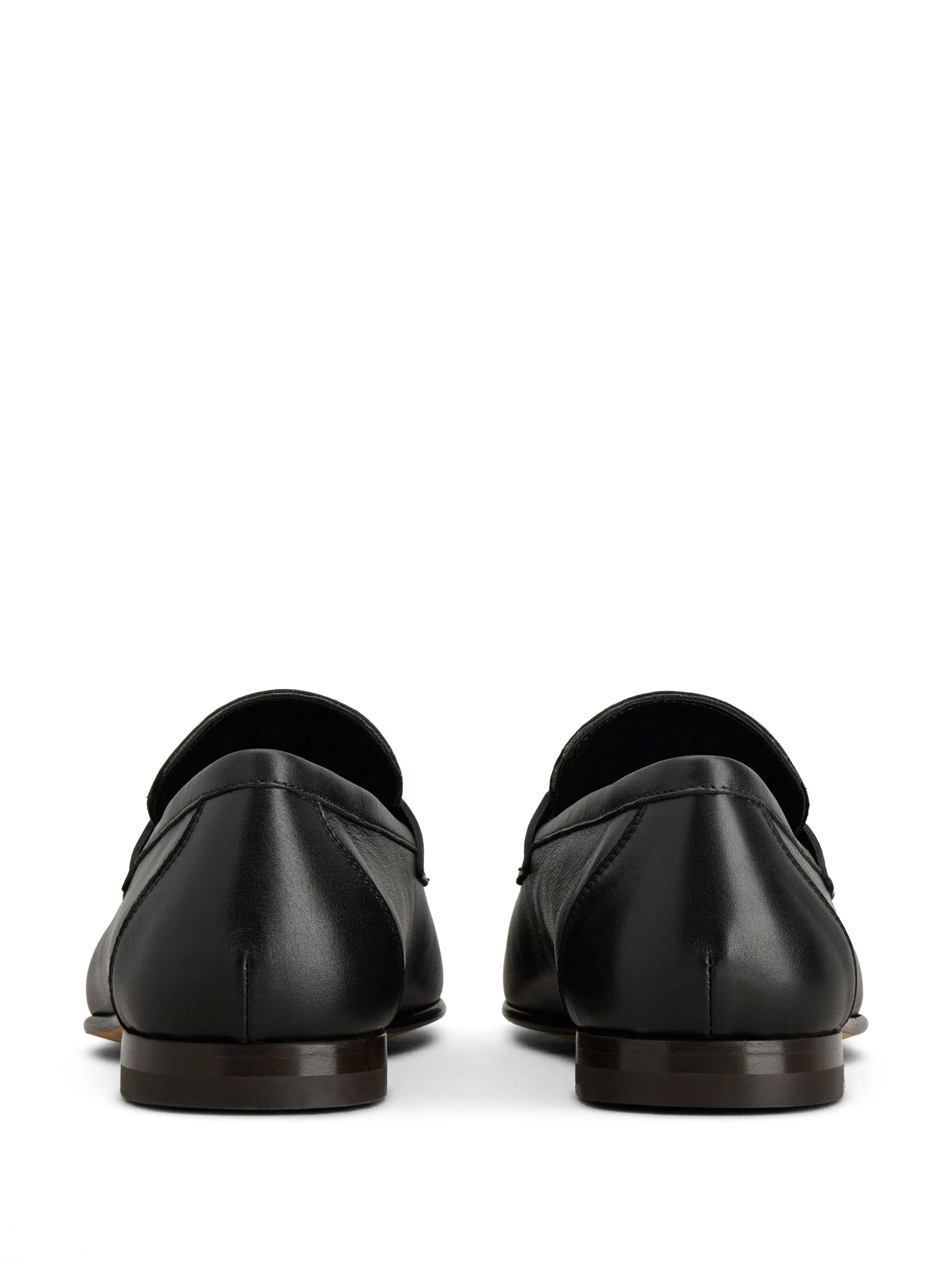 leather loafers