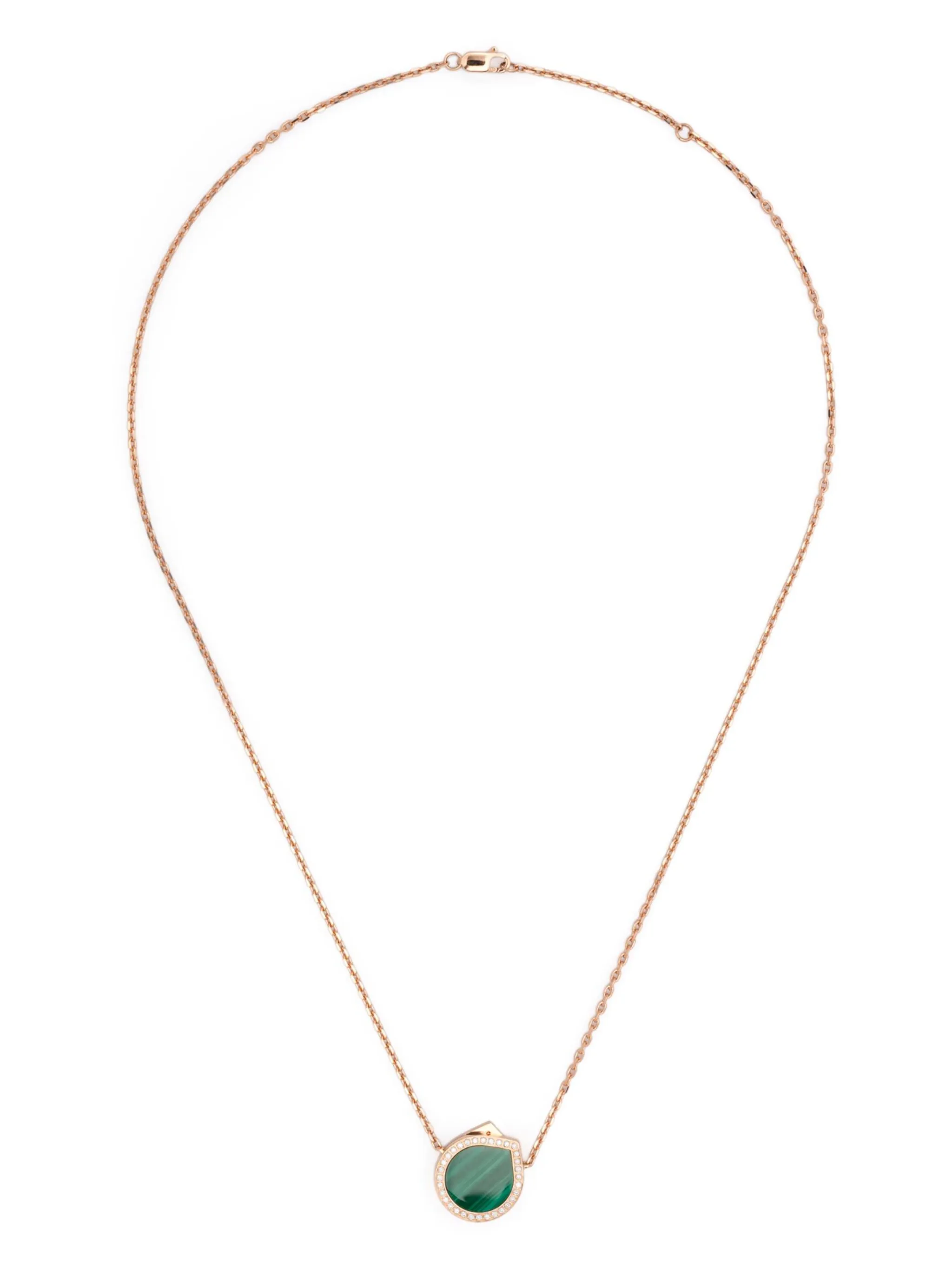 Antifer malachite necklace