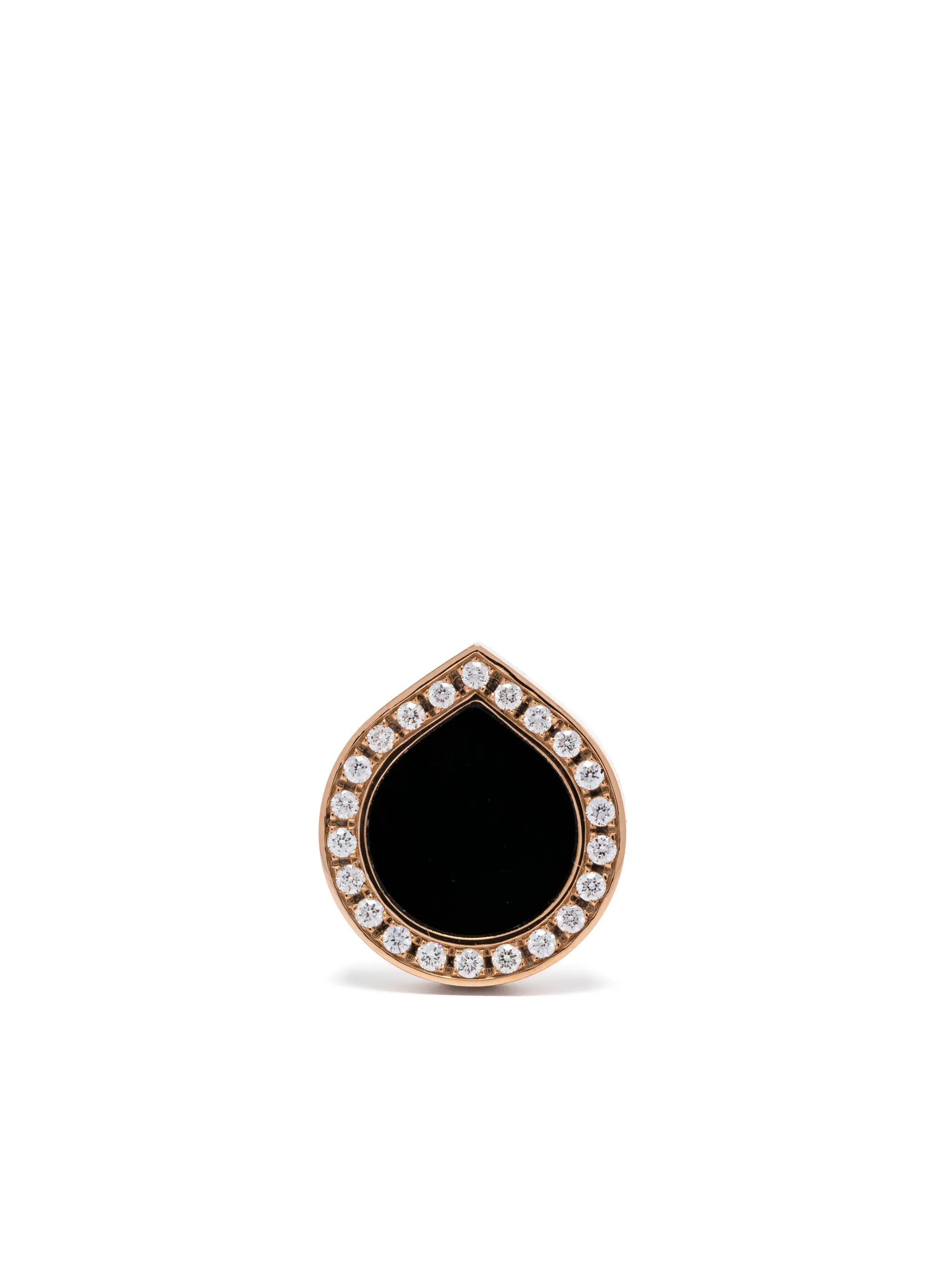 Antifer Onyx stud earring