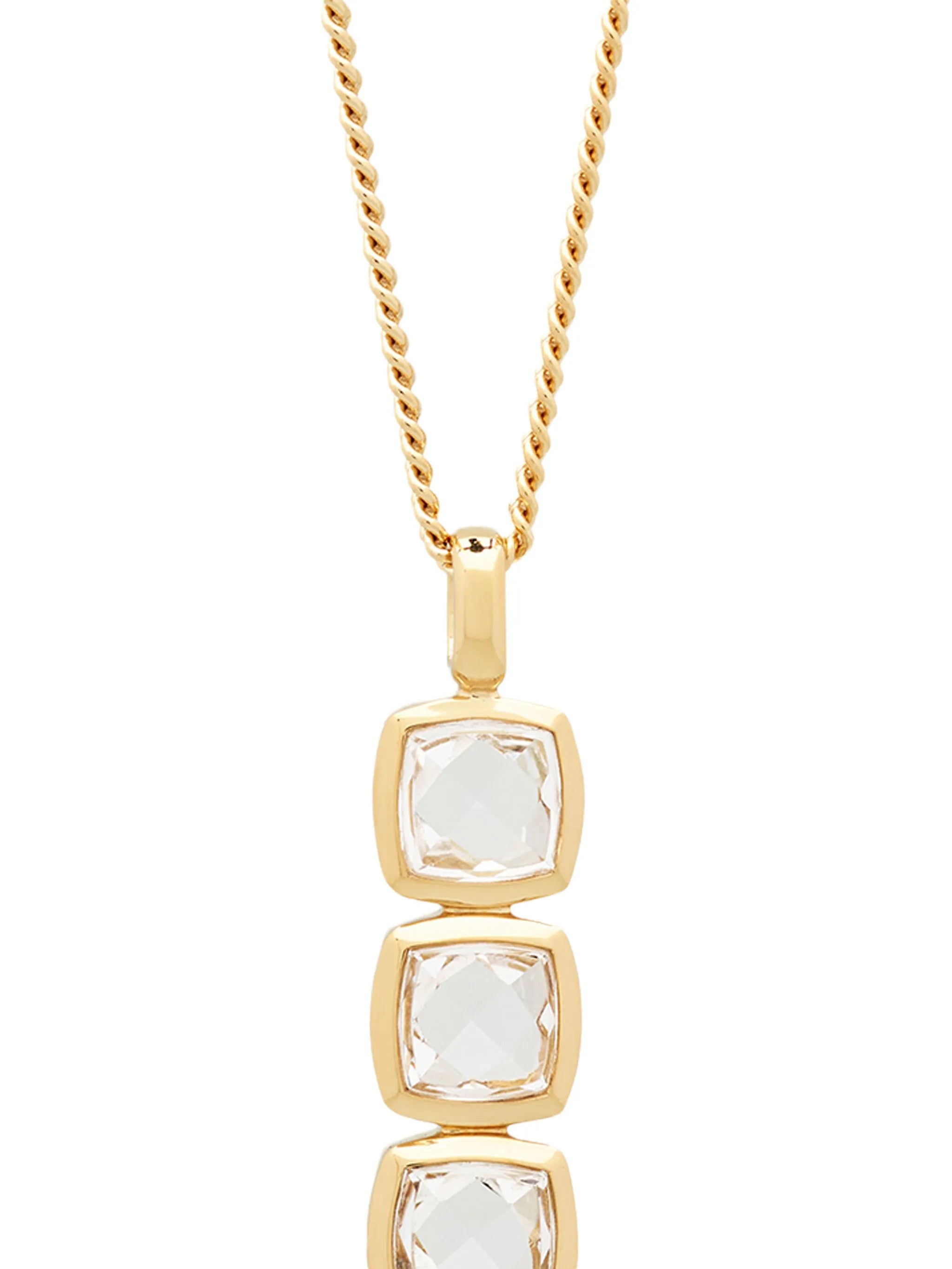 cushion pendant necklace