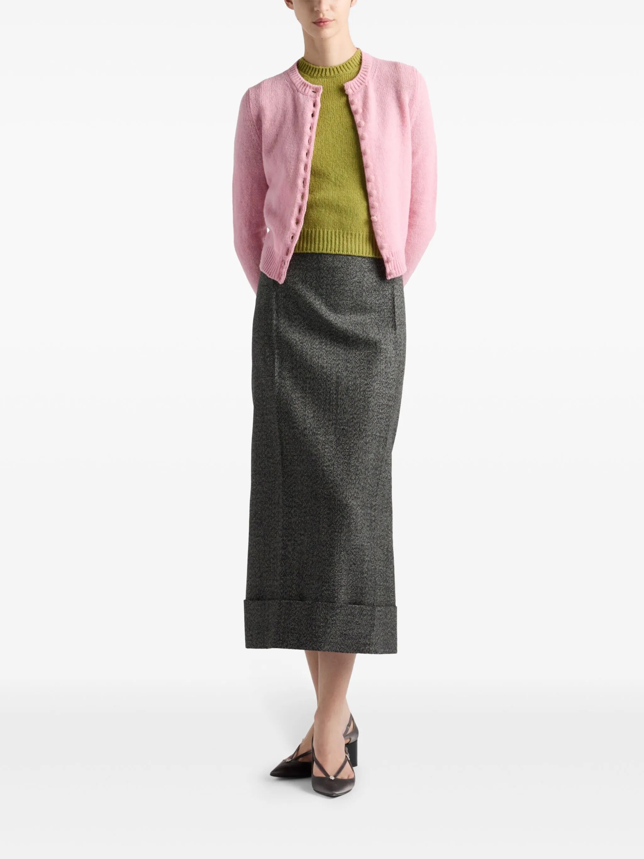 A-line maxi skirt