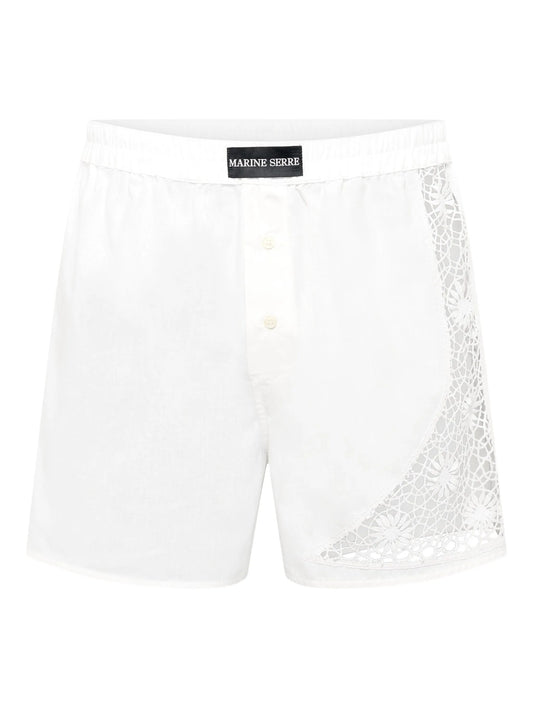 Household lace-embellished shorts