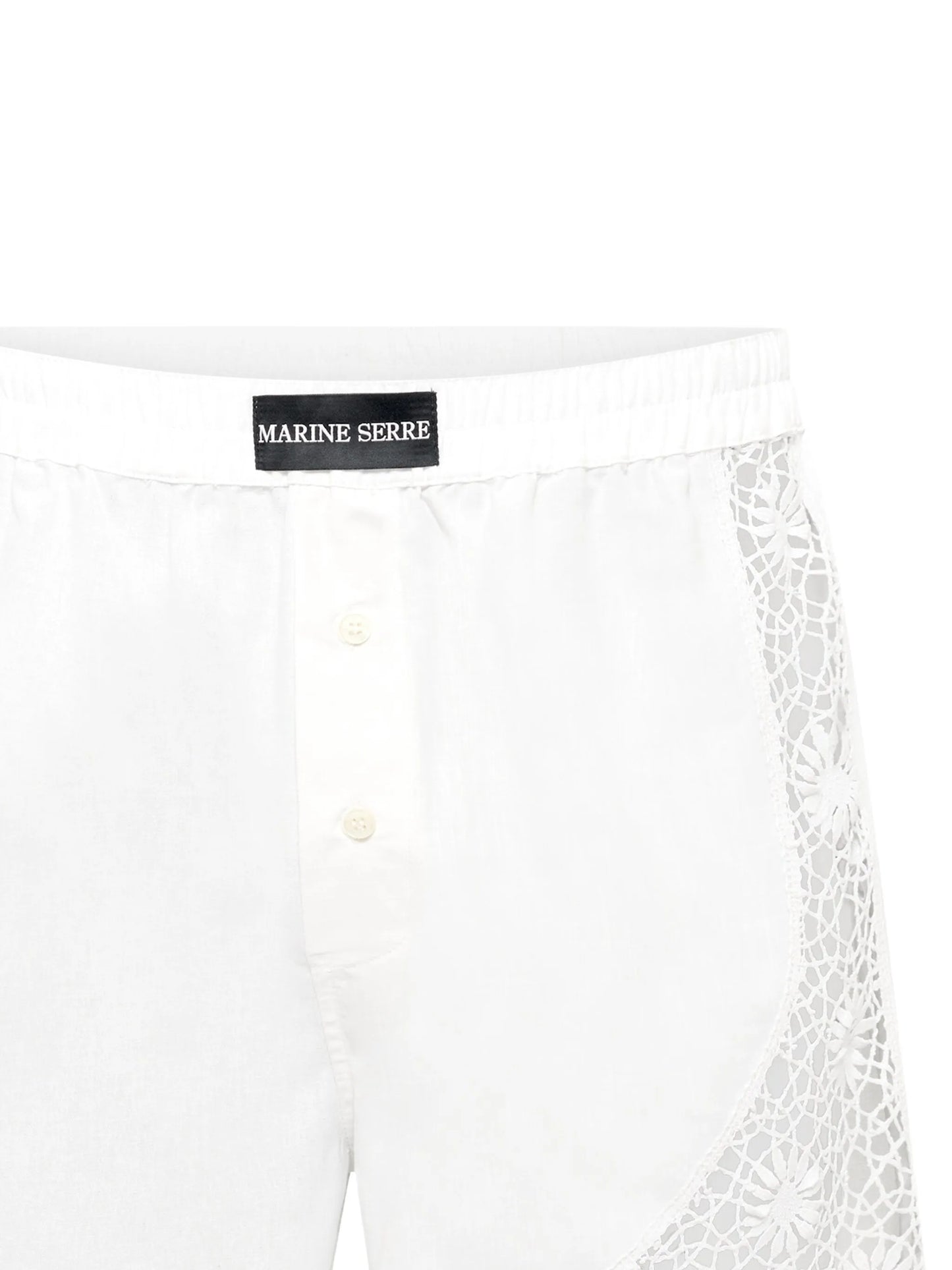 Household lace-embellished shorts