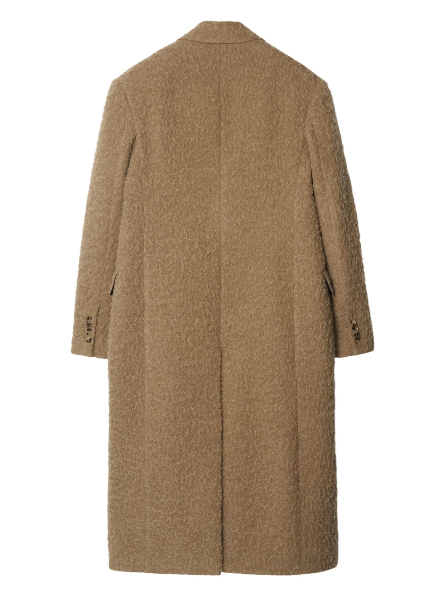 buttoned coat