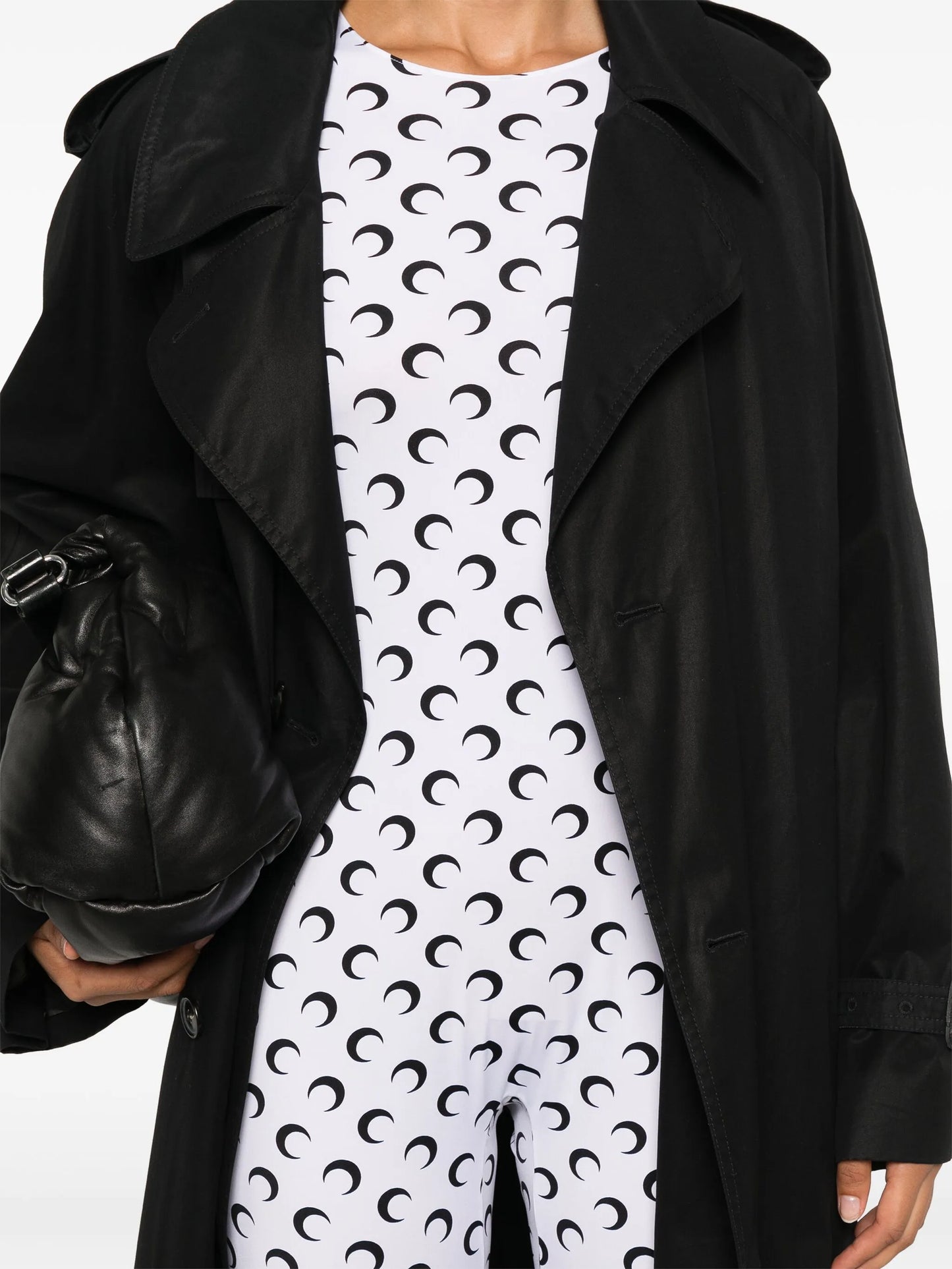 logo-print jersey catsuit